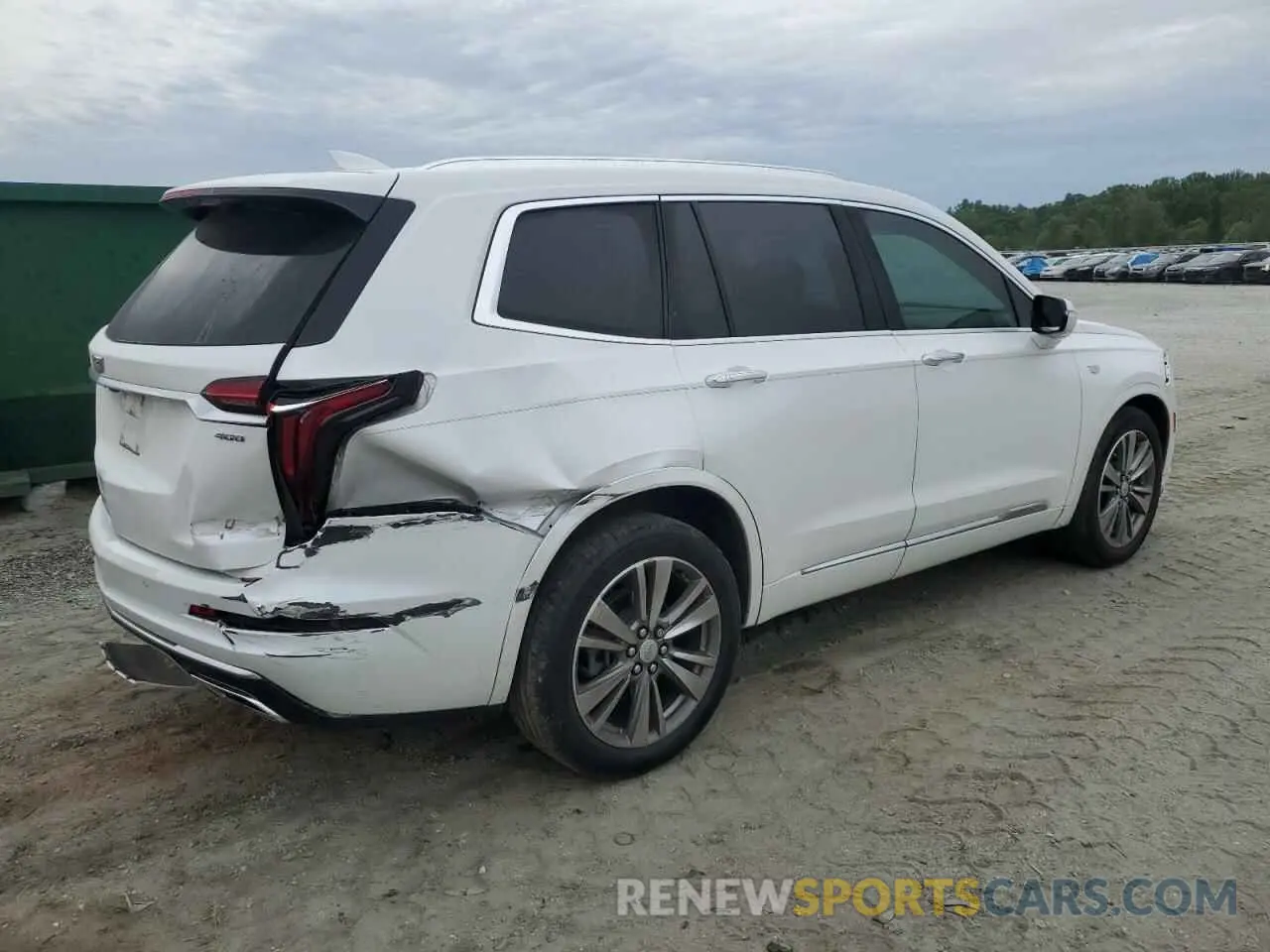 3 fotografías del automóvil dañado 1GYKPCRS8MZ185422 CADILLAC XT6 2021