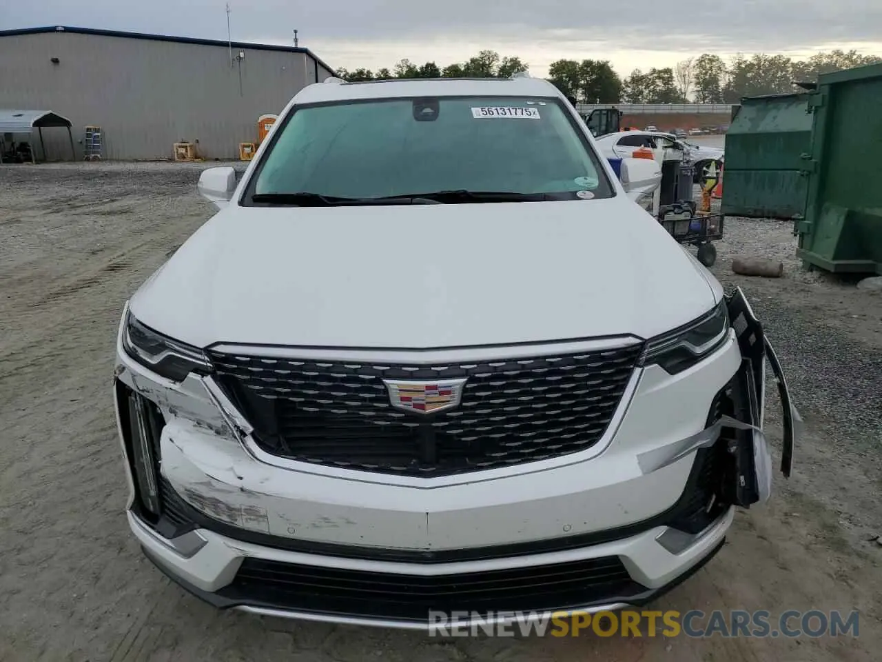 5 fotografías del automóvil dañado 1GYKPCRS8MZ185422 CADILLAC XT6 2021