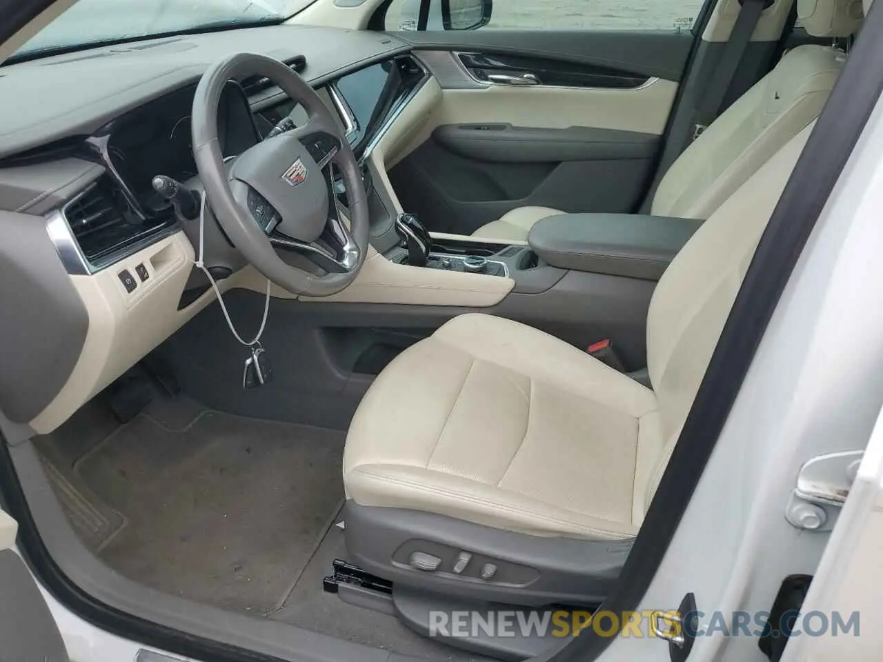 7 fotografías del automóvil dañado 1GYKPCRS8MZ185422 CADILLAC XT6 2021