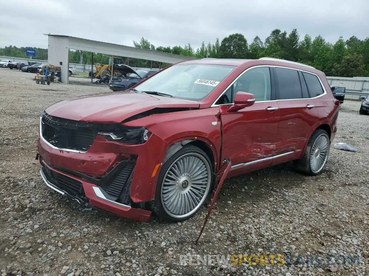 1 fotografías del automóvil dañado 1GYKPCRSXMZ218341 CADILLAC XT6 2021