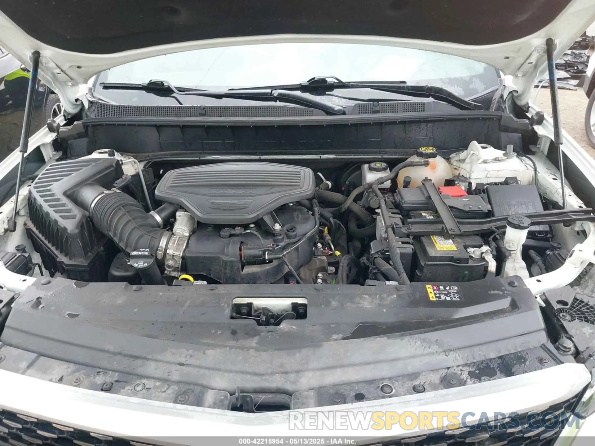 10 fotografías del automóvil dañado 1GYKPDRS0MZ141453 CADILLAC XT6 2021