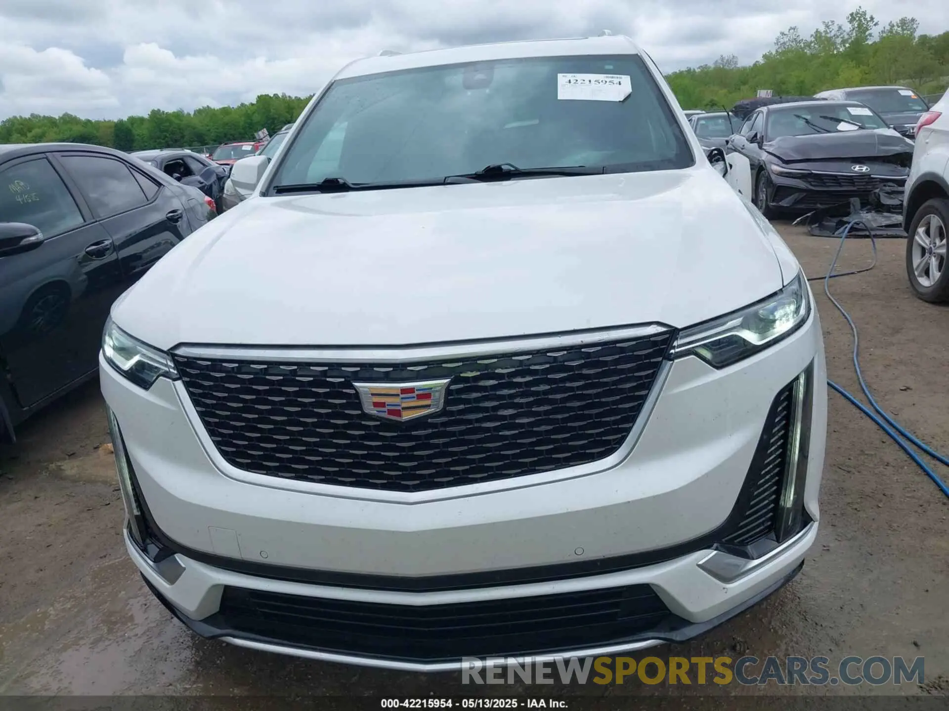 13 fotografías del automóvil dañado 1GYKPDRS0MZ141453 CADILLAC XT6 2021