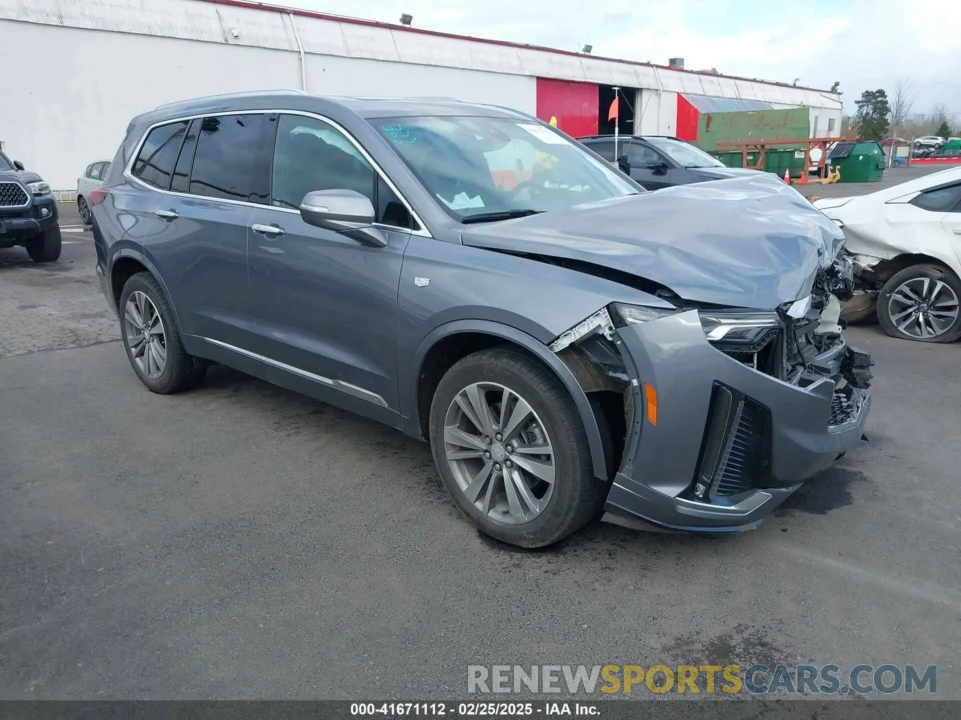 1 fotografías del automóvil dañado 1GYKPDRS2MZ228111 CADILLAC XT6 2021