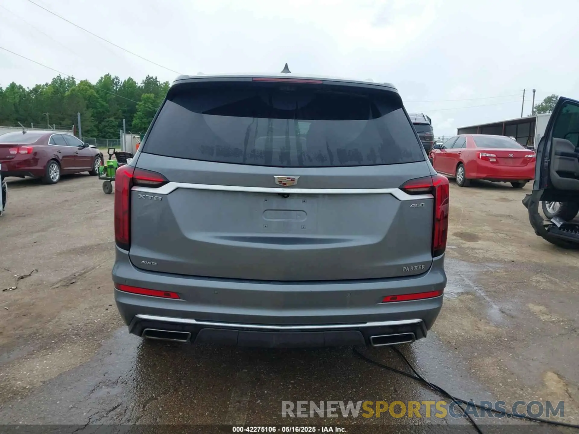 16 fotografías del automóvil dañado 1GYKPDRS3MZ116773 CADILLAC XT6 2021