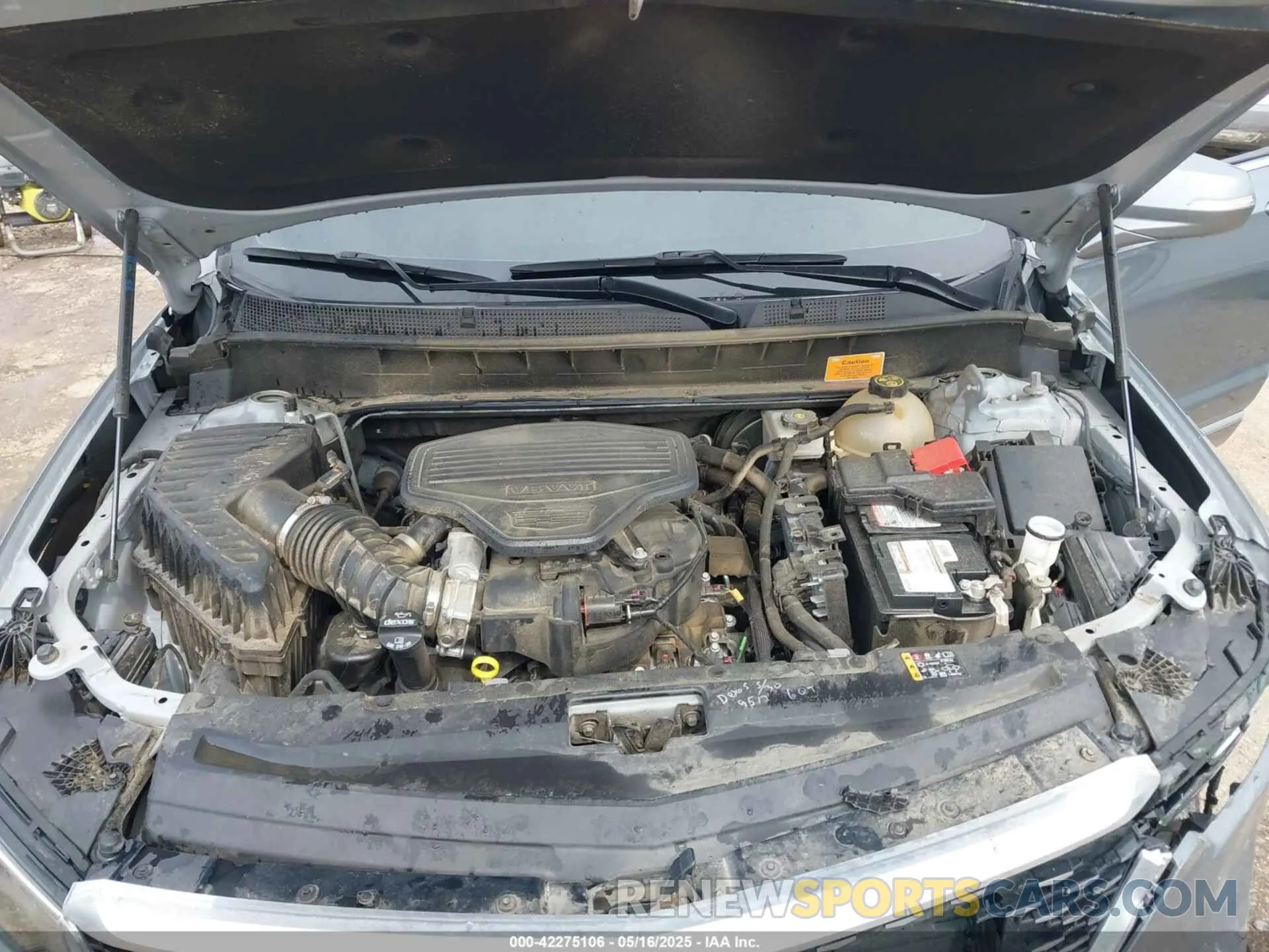 17 fotografías del automóvil dañado 1GYKPDRS3MZ116773 CADILLAC XT6 2021