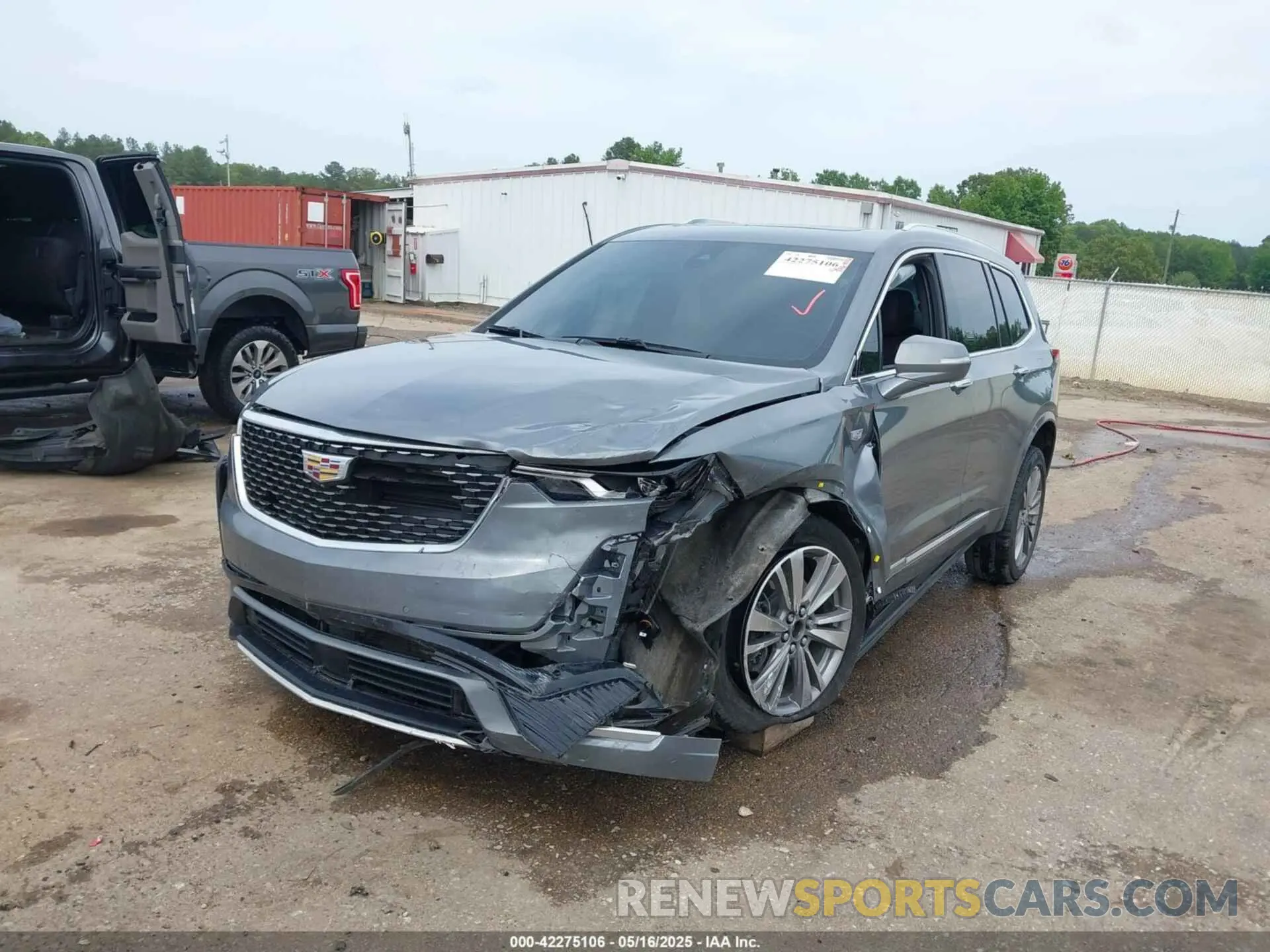 6 fotografías del automóvil dañado 1GYKPDRS3MZ116773 CADILLAC XT6 2021