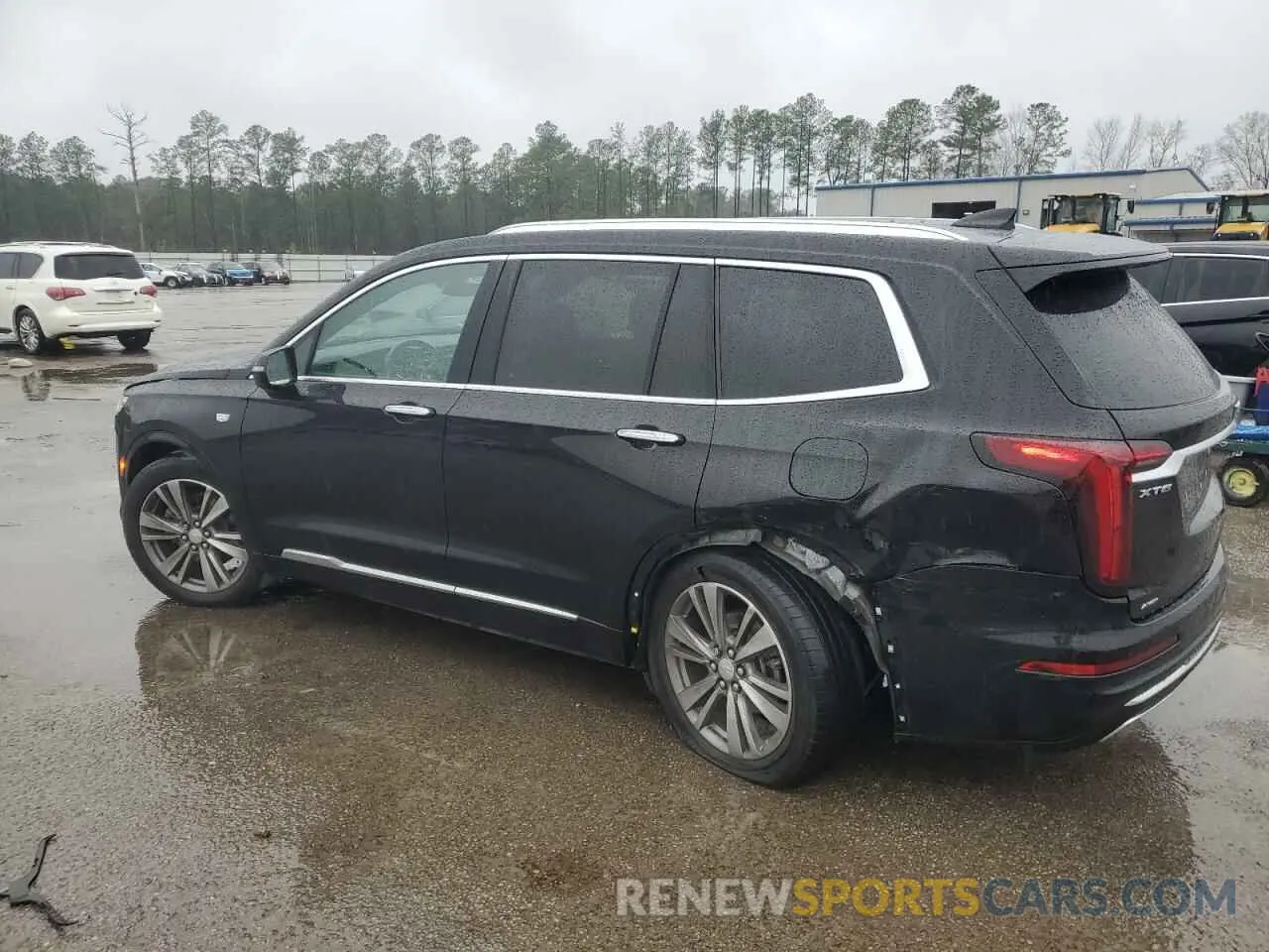 2 fotografías del automóvil dañado 1GYKPDRS3MZ117552 CADILLAC XT6 2021