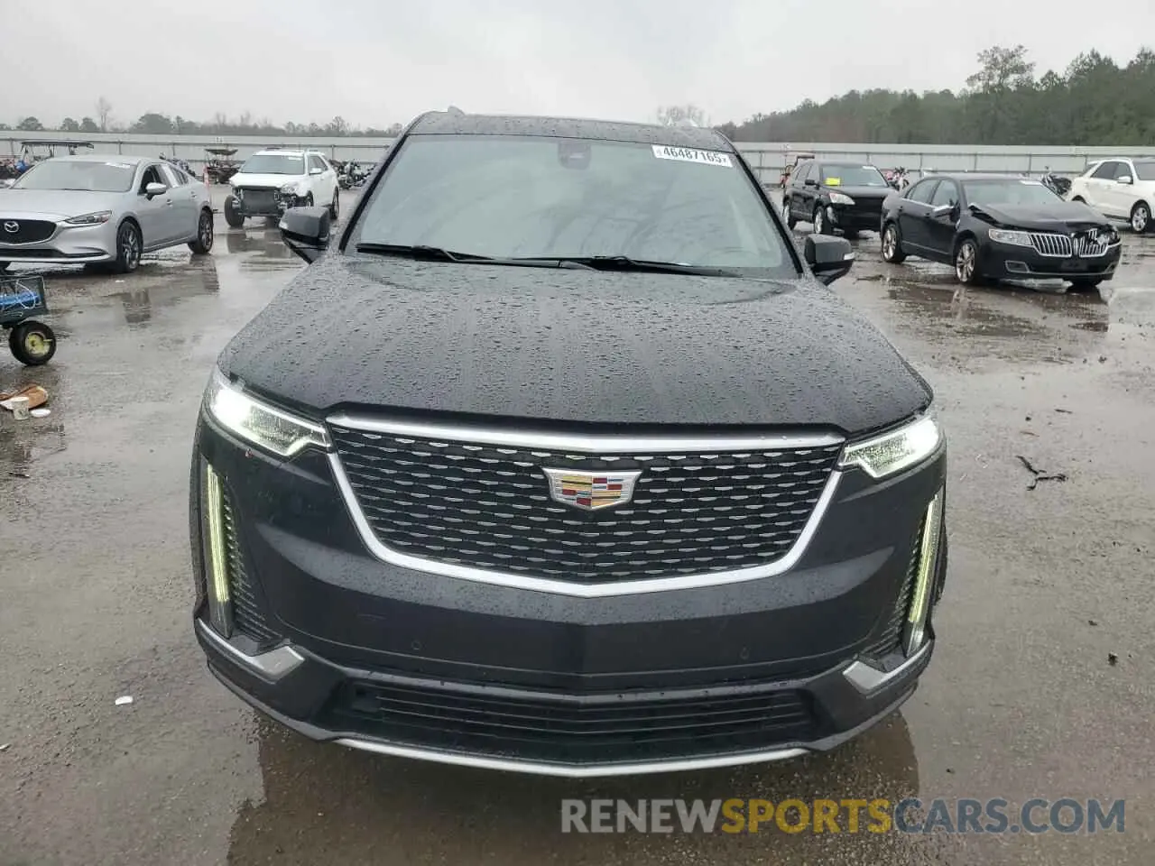5 fotografías del automóvil dañado 1GYKPDRS3MZ117552 CADILLAC XT6 2021