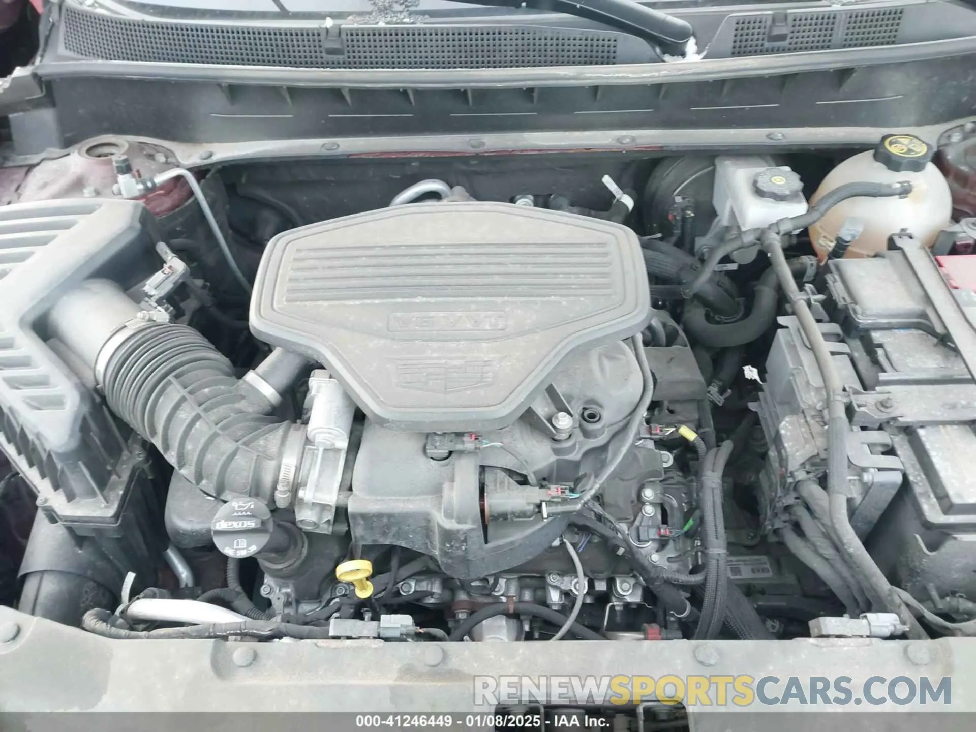 10 fotografías del automóvil dañado 1GYKPDRS7MZ224376 CADILLAC XT6 2021