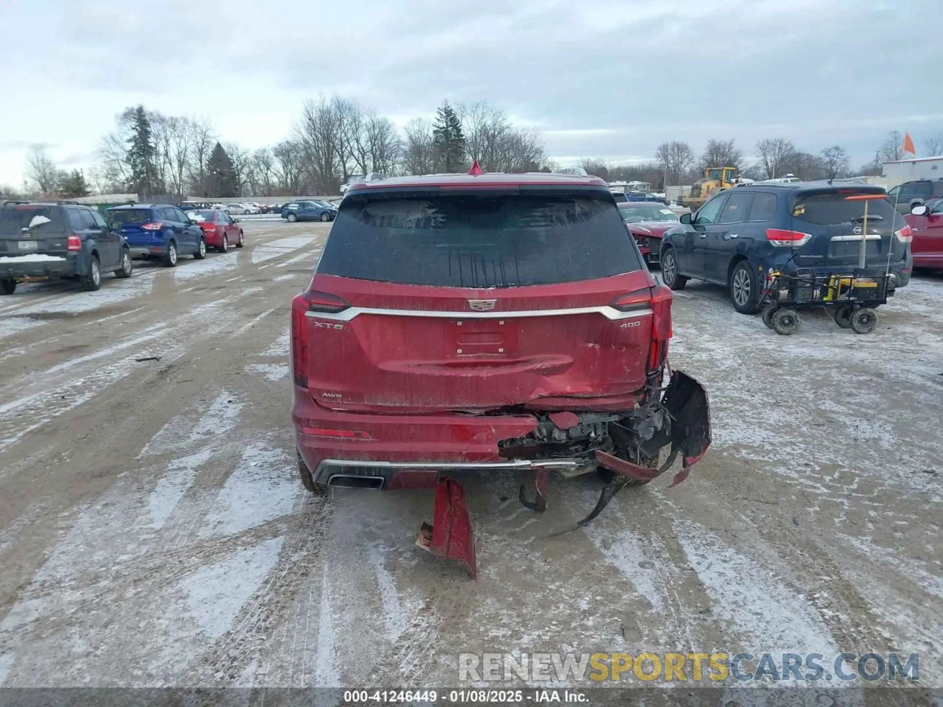 16 fotografías del automóvil dañado 1GYKPDRS7MZ224376 CADILLAC XT6 2021