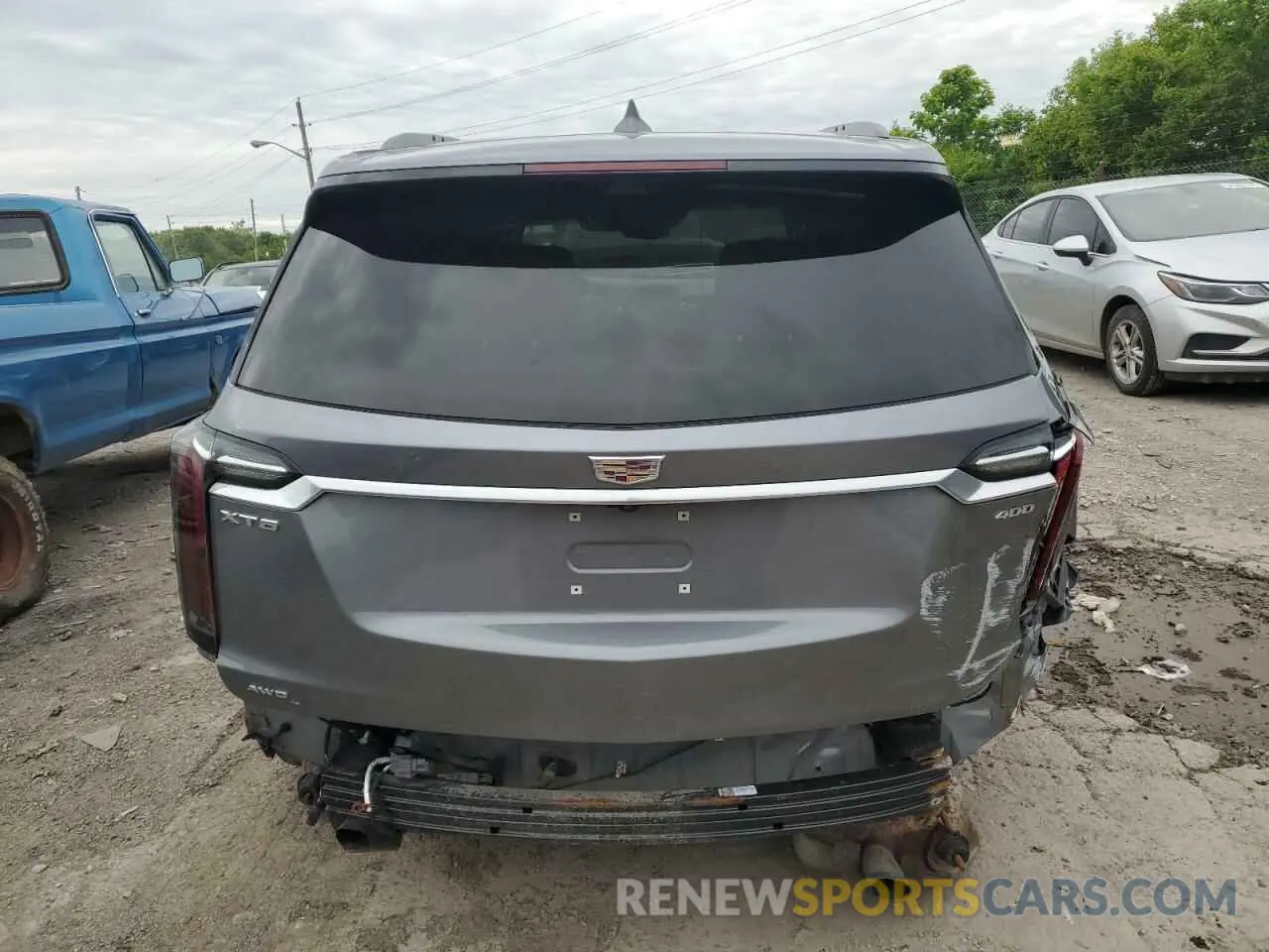 6 fotografías del automóvil dañado 1GYKPHRS9MZ165189 CADILLAC XT6 2021