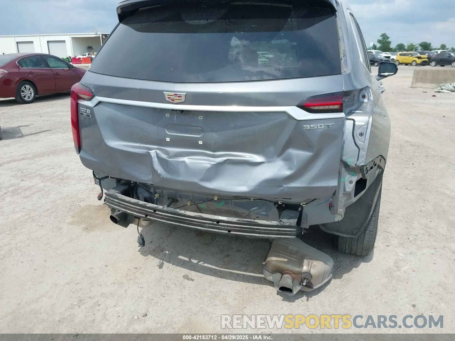 6 fotografías del automóvil dañado 1GYKPAR43NZ120470 CADILLAC XT6 2022