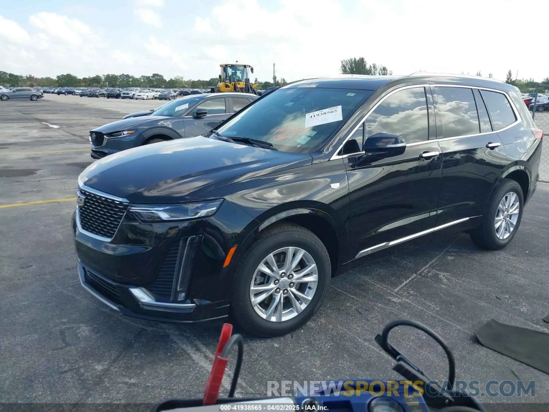 2 fotografías del automóvil dañado 1GYKPAR47NZ103154 CADILLAC XT6 2022