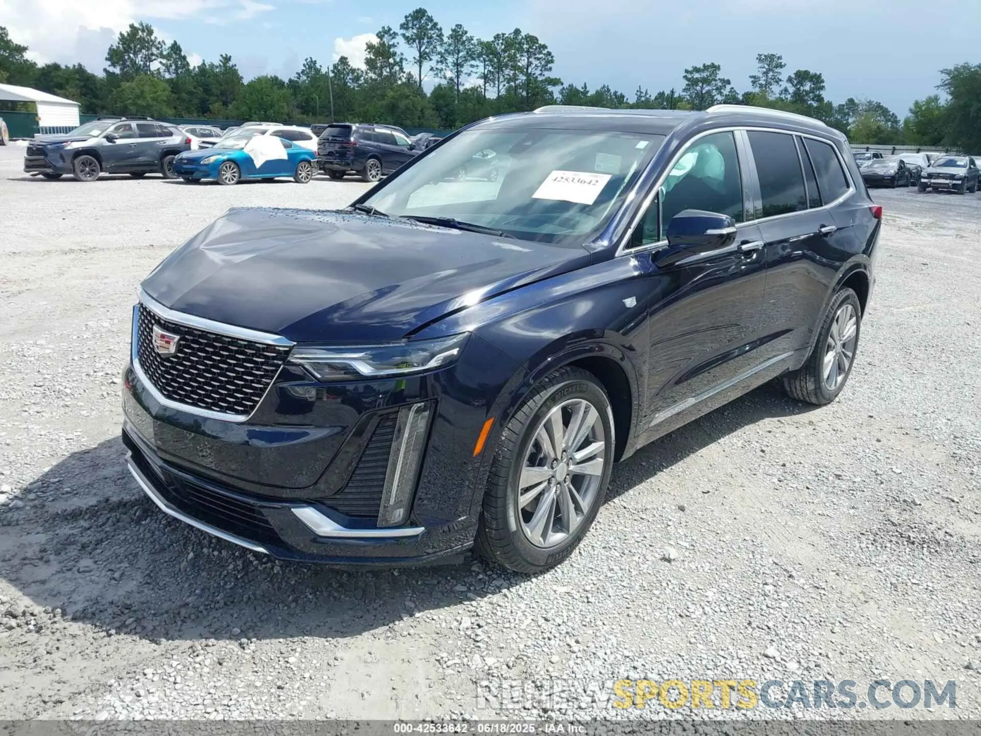 2 fotografías del automóvil dañado 1GYKPCRS4NZ145145 CADILLAC XT6 2022