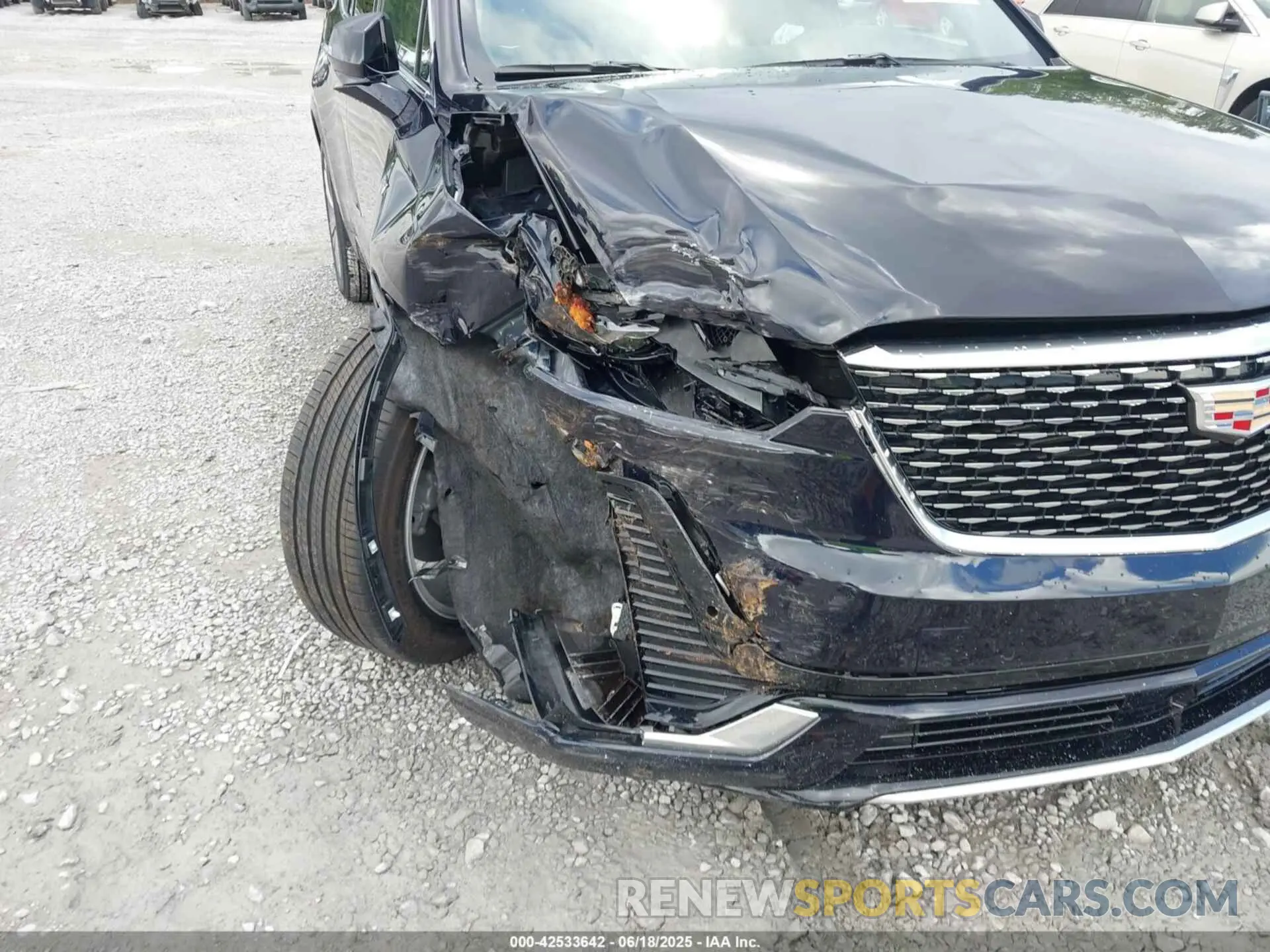 6 fotografías del automóvil dañado 1GYKPCRS4NZ145145 CADILLAC XT6 2022