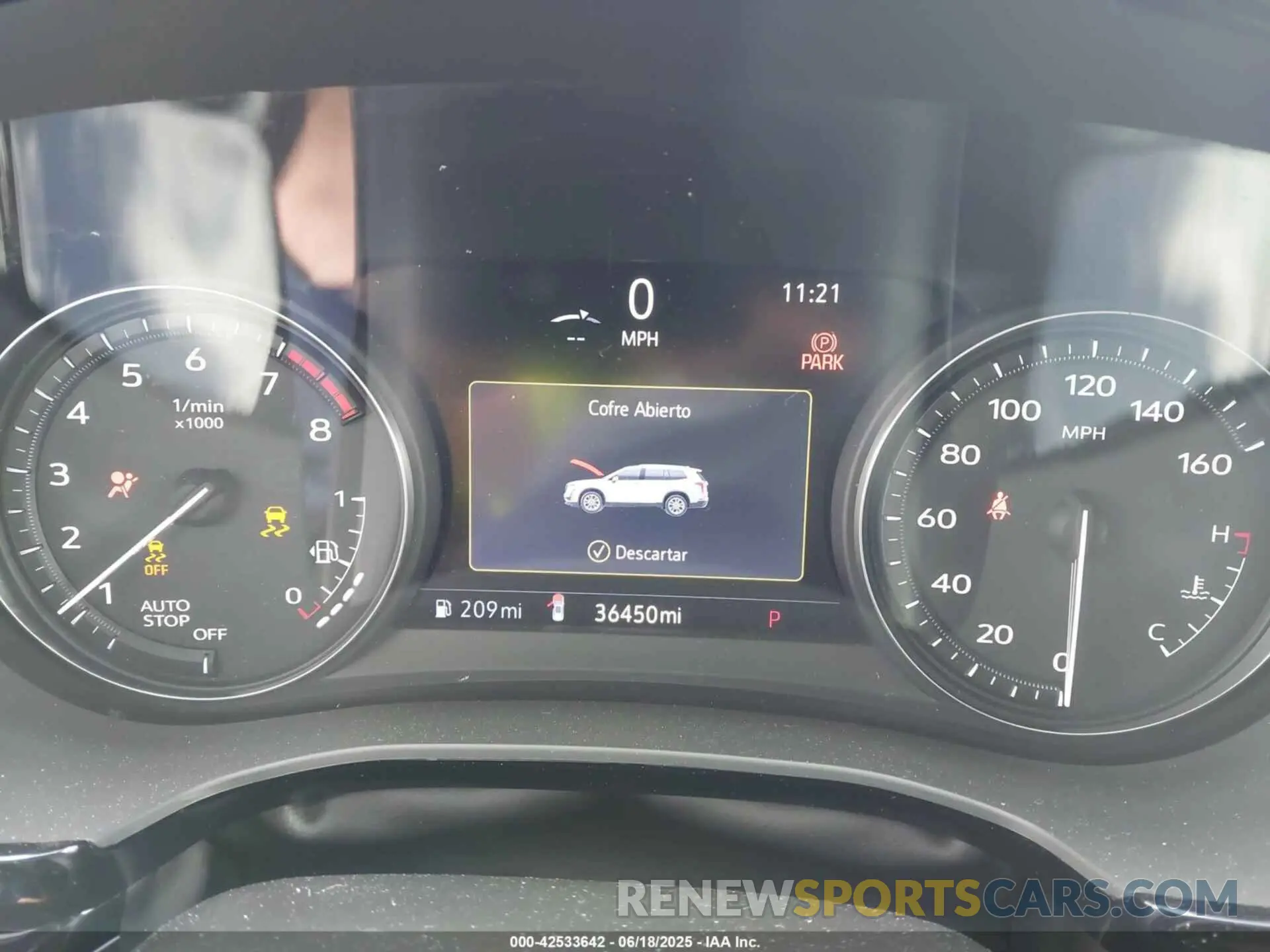7 fotografías del automóvil dañado 1GYKPCRS4NZ145145 CADILLAC XT6 2022