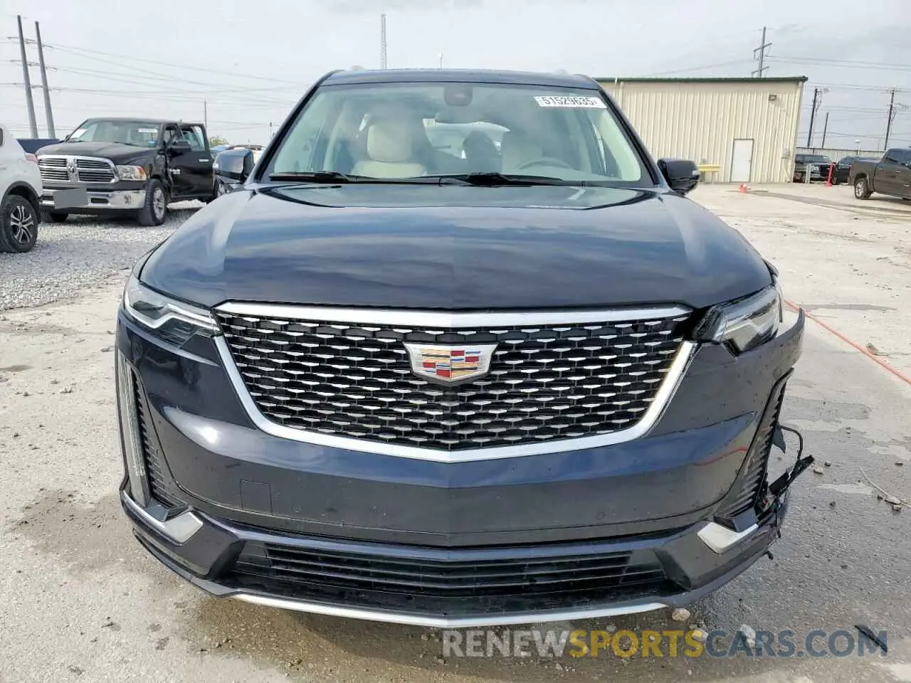 5 fotografías del automóvil dañado 1GYKPCRS9NZ107393 CADILLAC XT6 2022