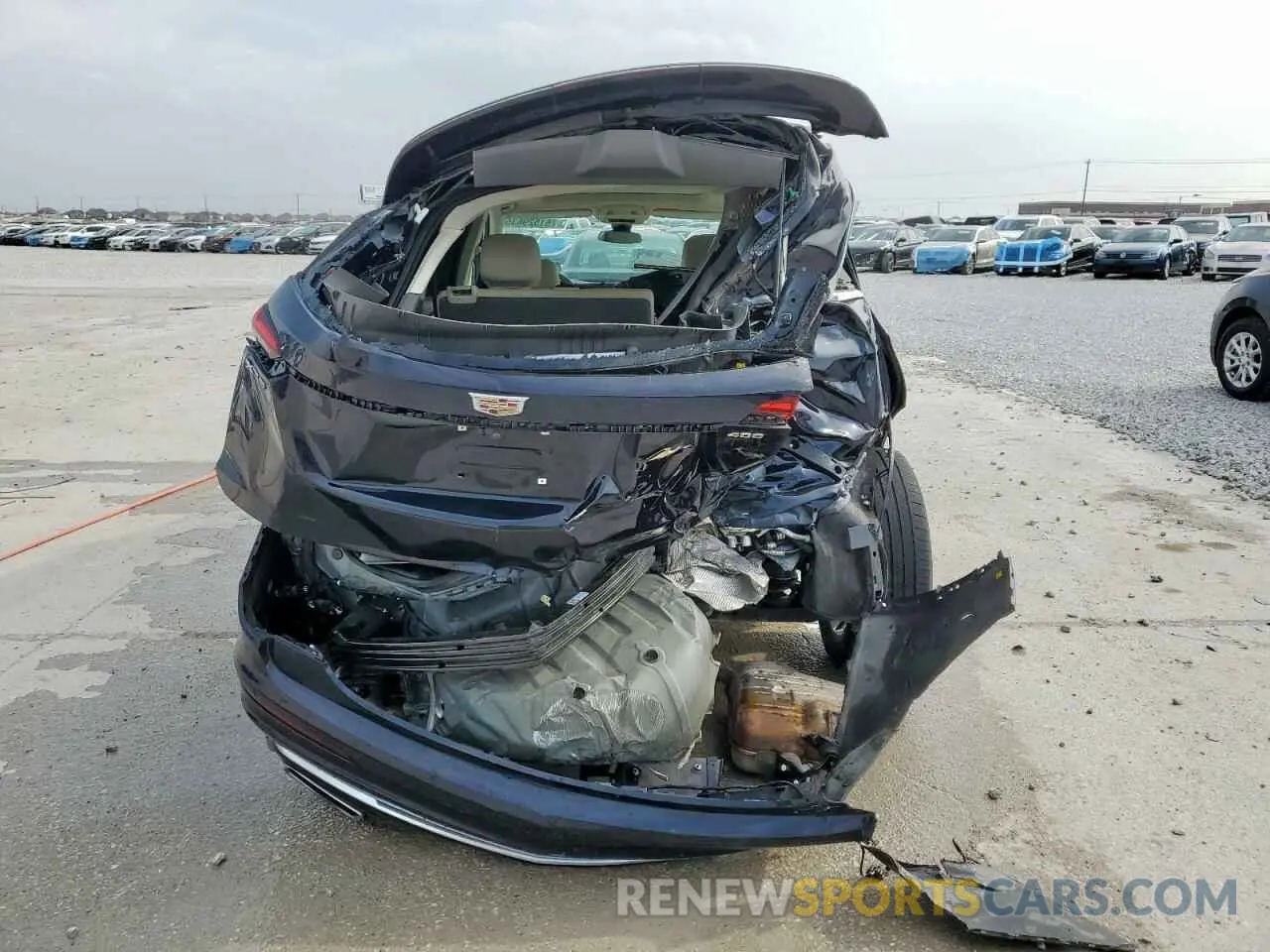 6 fotografías del automóvil dañado 1GYKPCRS9NZ107393 CADILLAC XT6 2022