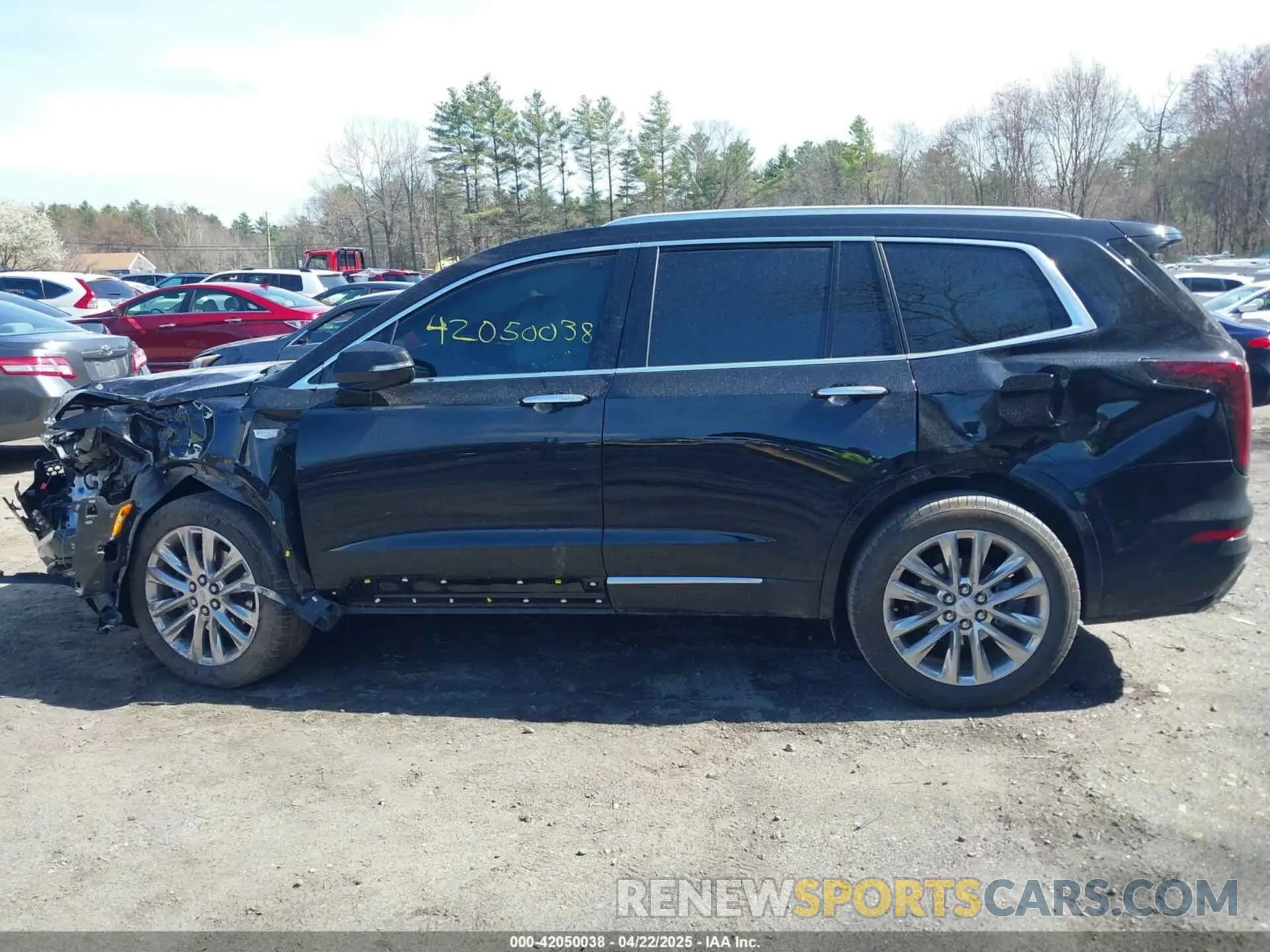 14 fotografías del automóvil dañado 1GYKPCRSXNZ132562 CADILLAC XT6 2022