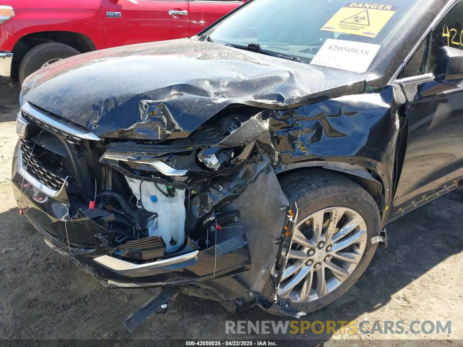 6 fotografías del automóvil dañado 1GYKPCRSXNZ132562 CADILLAC XT6 2022