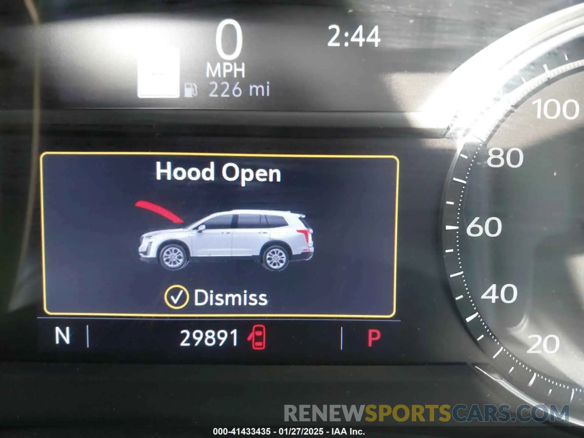 15 fotografías del automóvil dañado 1GYKPCRSXNZ162578 CADILLAC XT6 2022
