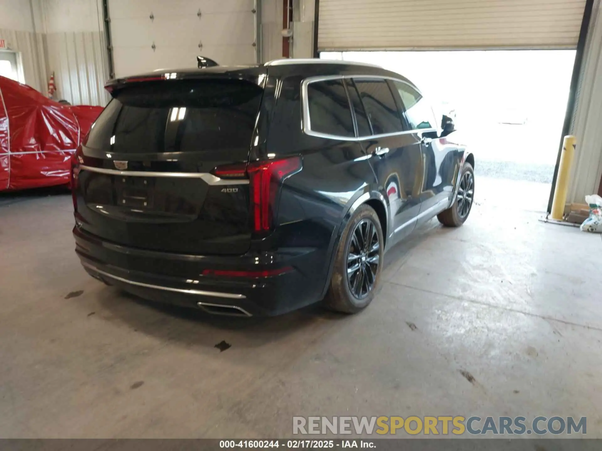 4 fotografías del automóvil dañado 1GYKPDRS0NZ131233 CADILLAC XT6 2022