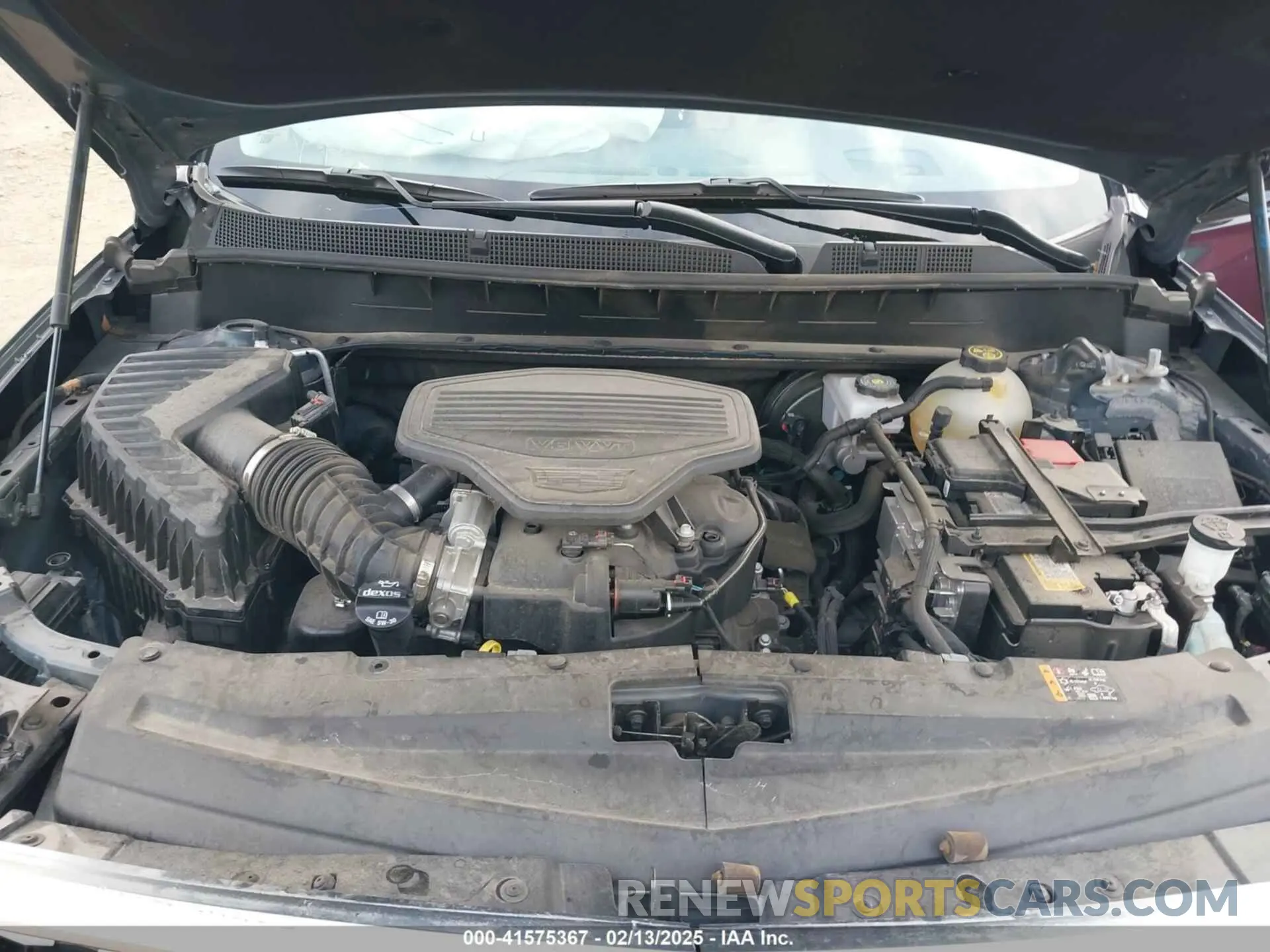 10 fotografías del automóvil dañado 1GYKPDRS0NZ148517 CADILLAC XT6 2022
