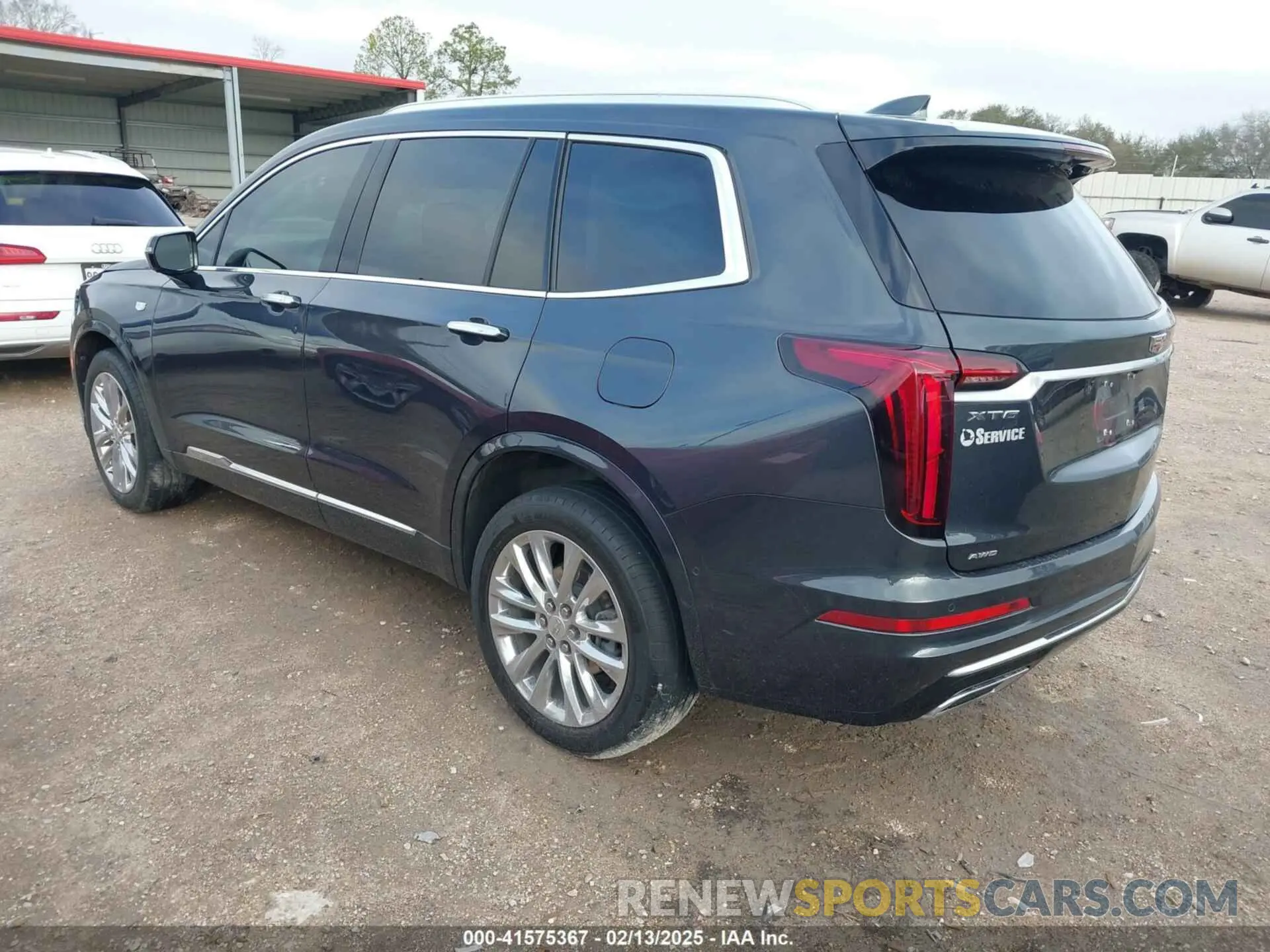 3 fotografías del automóvil dañado 1GYKPDRS0NZ148517 CADILLAC XT6 2022