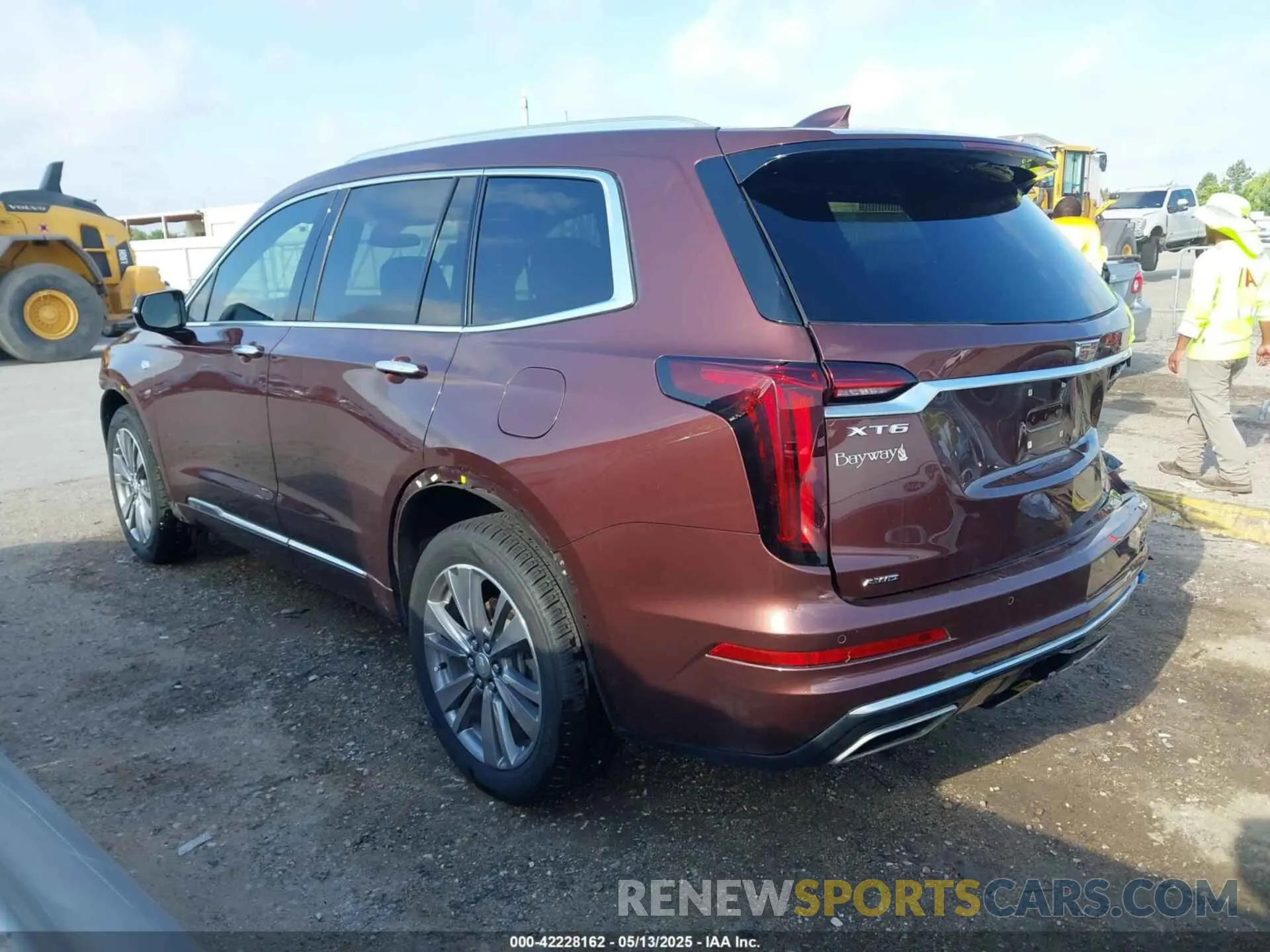 3 fotografías del automóvil dañado 1GYKPDRS1NZ117762 CADILLAC XT6 2022