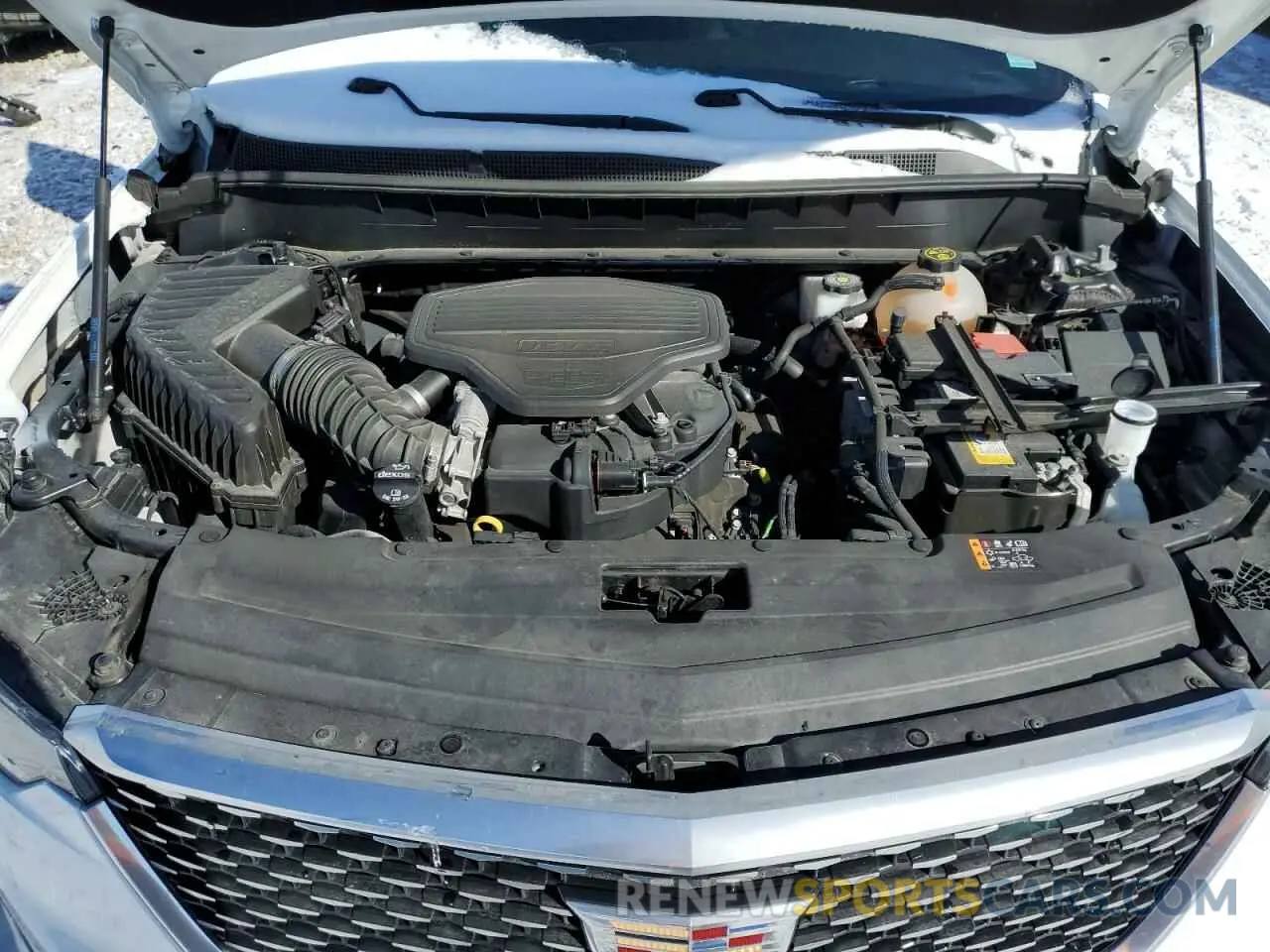 12 fotografías del automóvil dañado 1GYKPDRS3NZ127421 CADILLAC XT6 2022