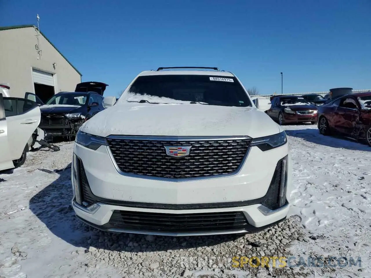 5 fotografías del automóvil dañado 1GYKPDRS3NZ127421 CADILLAC XT6 2022
