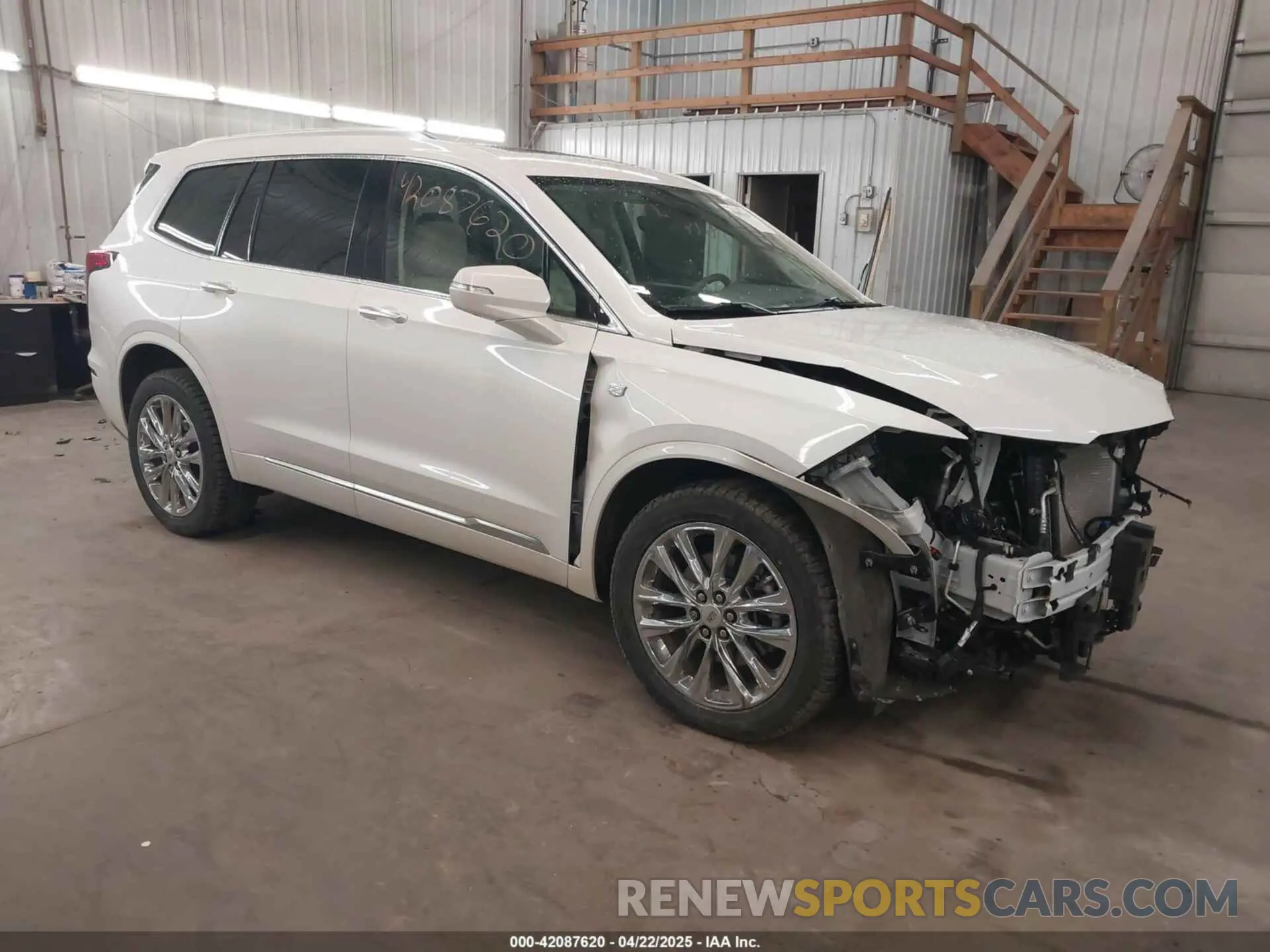 1 fotografías del automóvil dañado 1GYKPDRS3NZ131095 CADILLAC XT6 2022