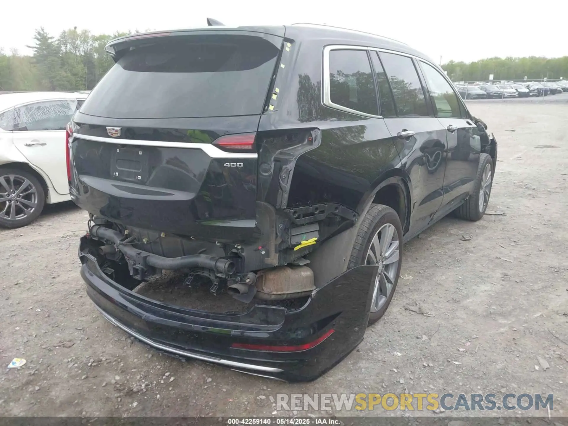 4 fotografías del automóvil dañado 1GYKPDRS5NZ149971 CADILLAC XT6 2022