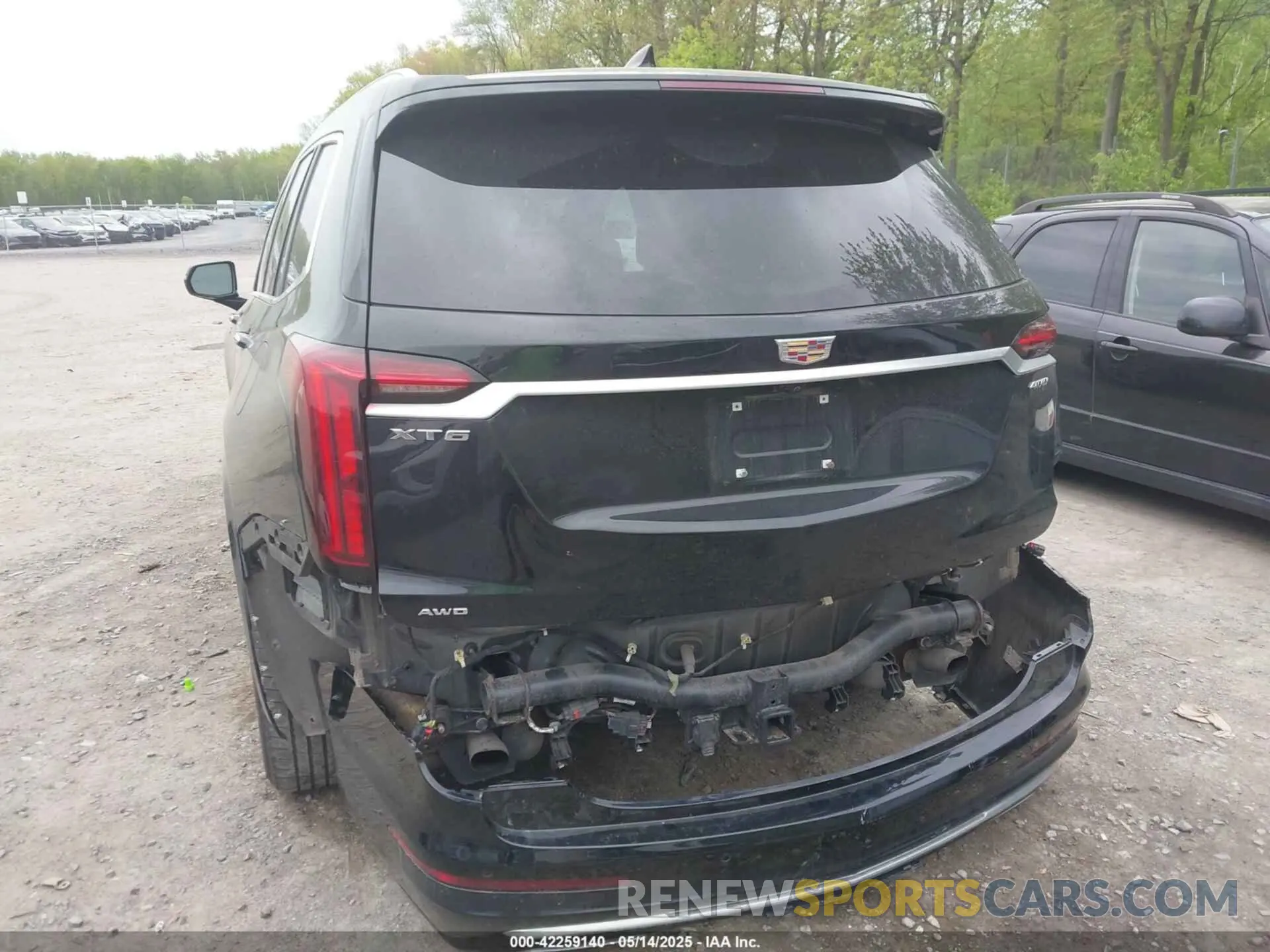 6 fotografías del automóvil dañado 1GYKPDRS5NZ149971 CADILLAC XT6 2022