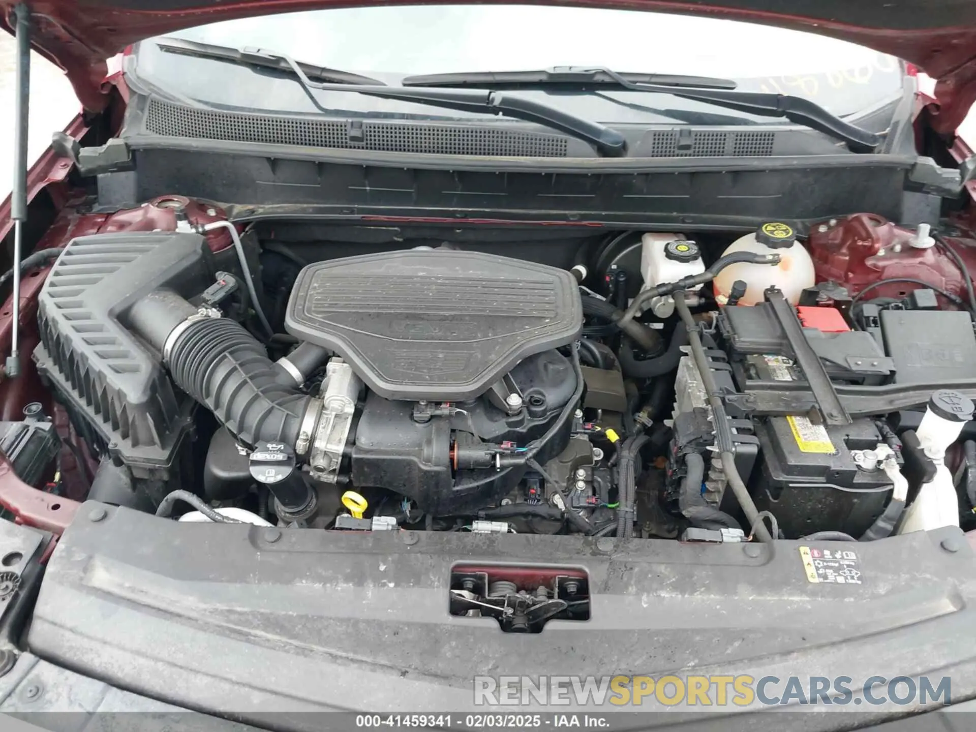 10 fotografías del automóvil dañado 1GYKPDRS6NZ118860 CADILLAC XT6 2022