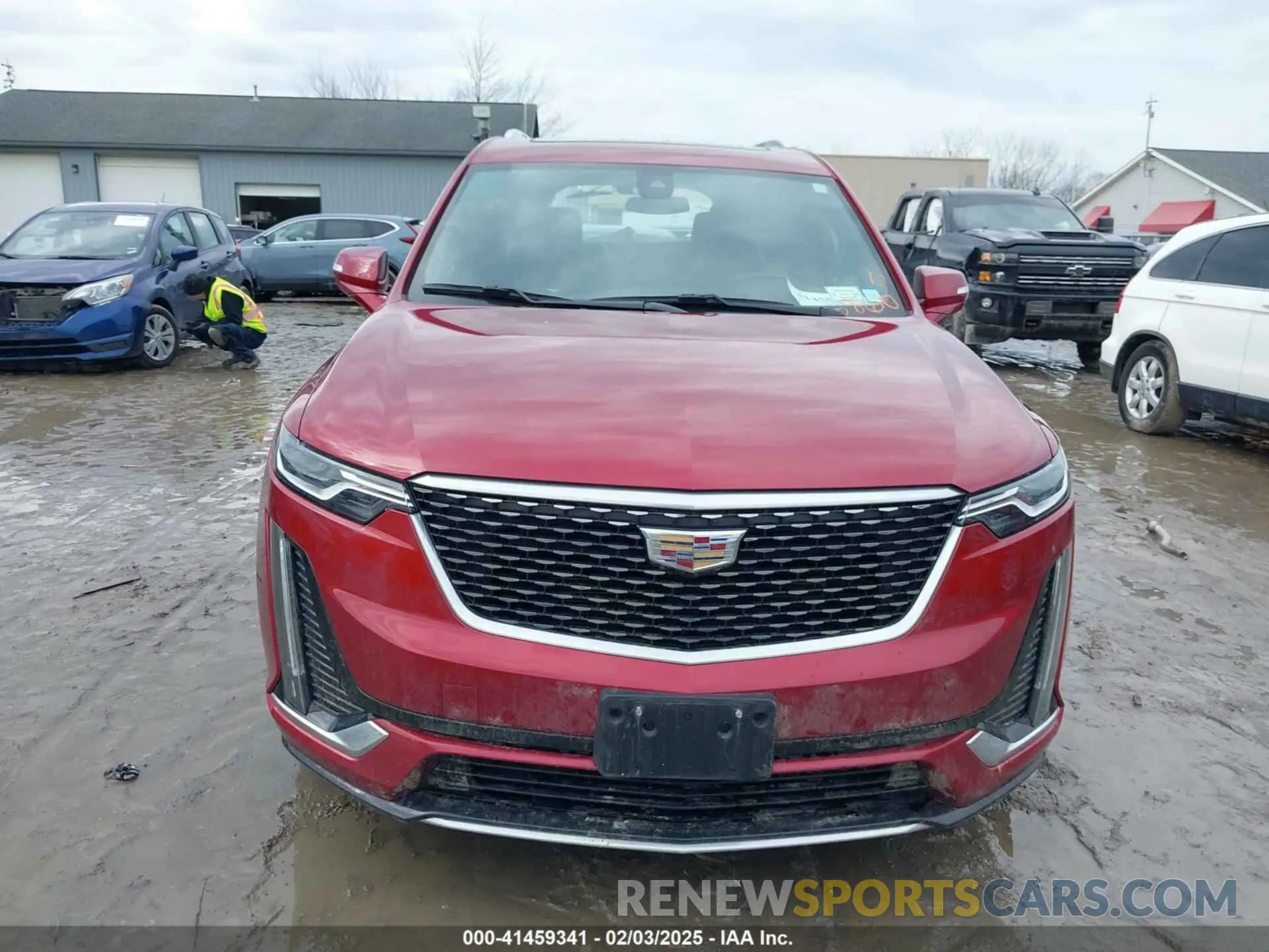 12 fotografías del automóvil dañado 1GYKPDRS6NZ118860 CADILLAC XT6 2022