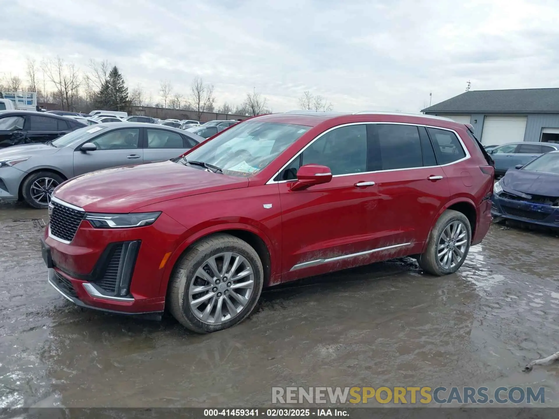 14 fotografías del automóvil dañado 1GYKPDRS6NZ118860 CADILLAC XT6 2022