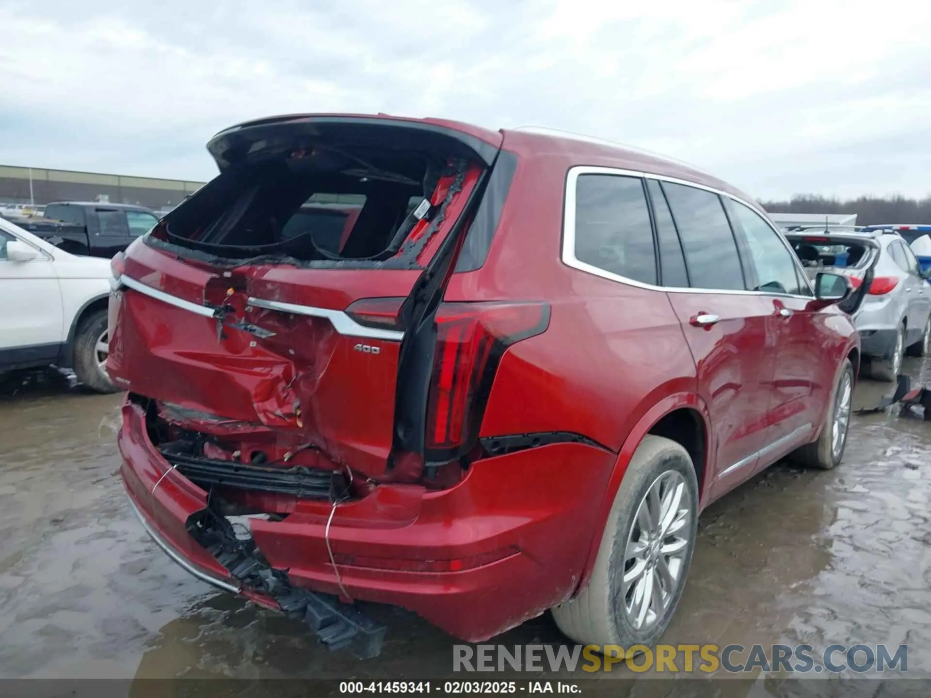 6 fotografías del automóvil dañado 1GYKPDRS6NZ118860 CADILLAC XT6 2022