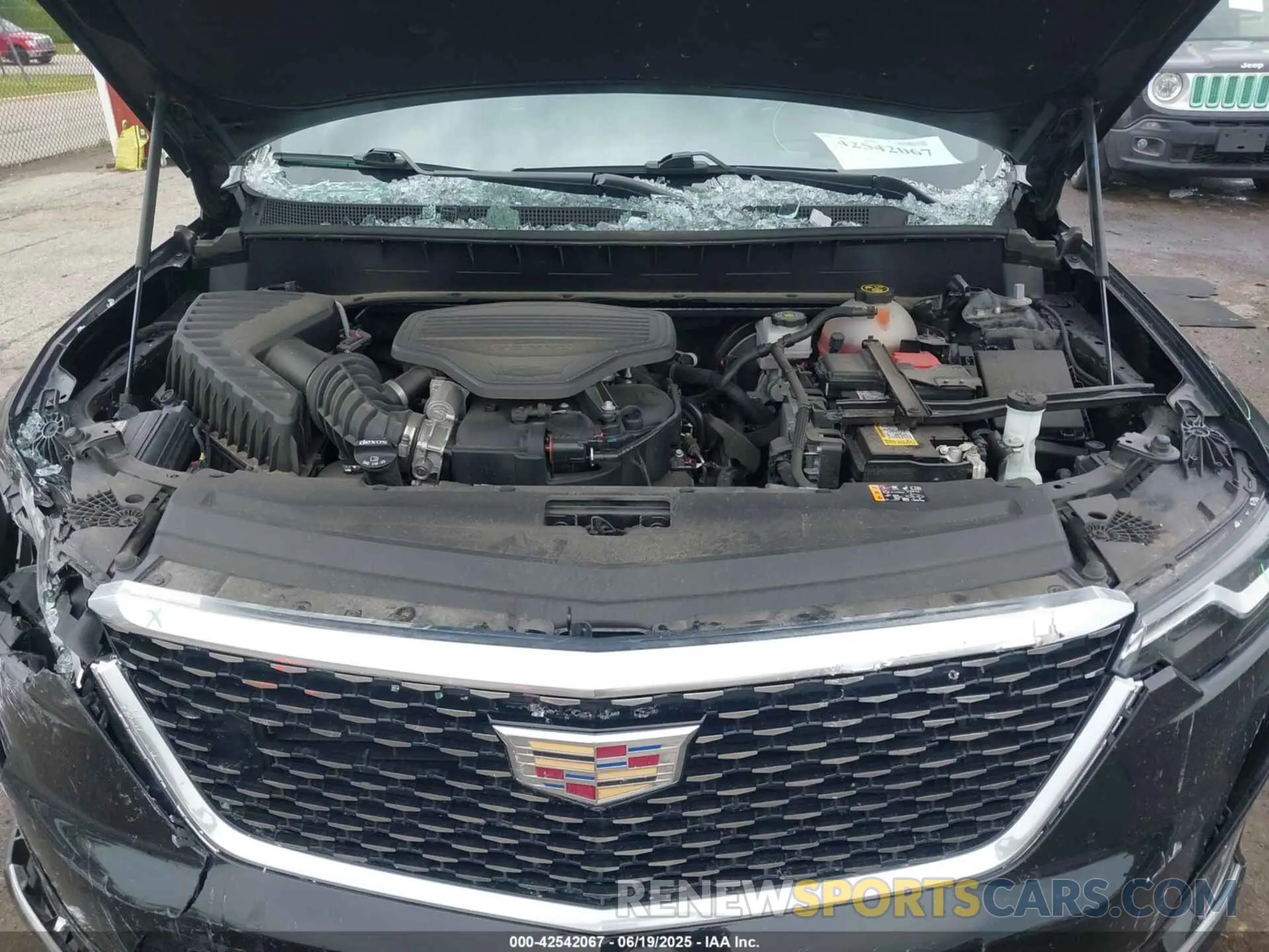 10 fotografías del automóvil dañado 1GYKPDRS6NZ156380 CADILLAC XT6 2022