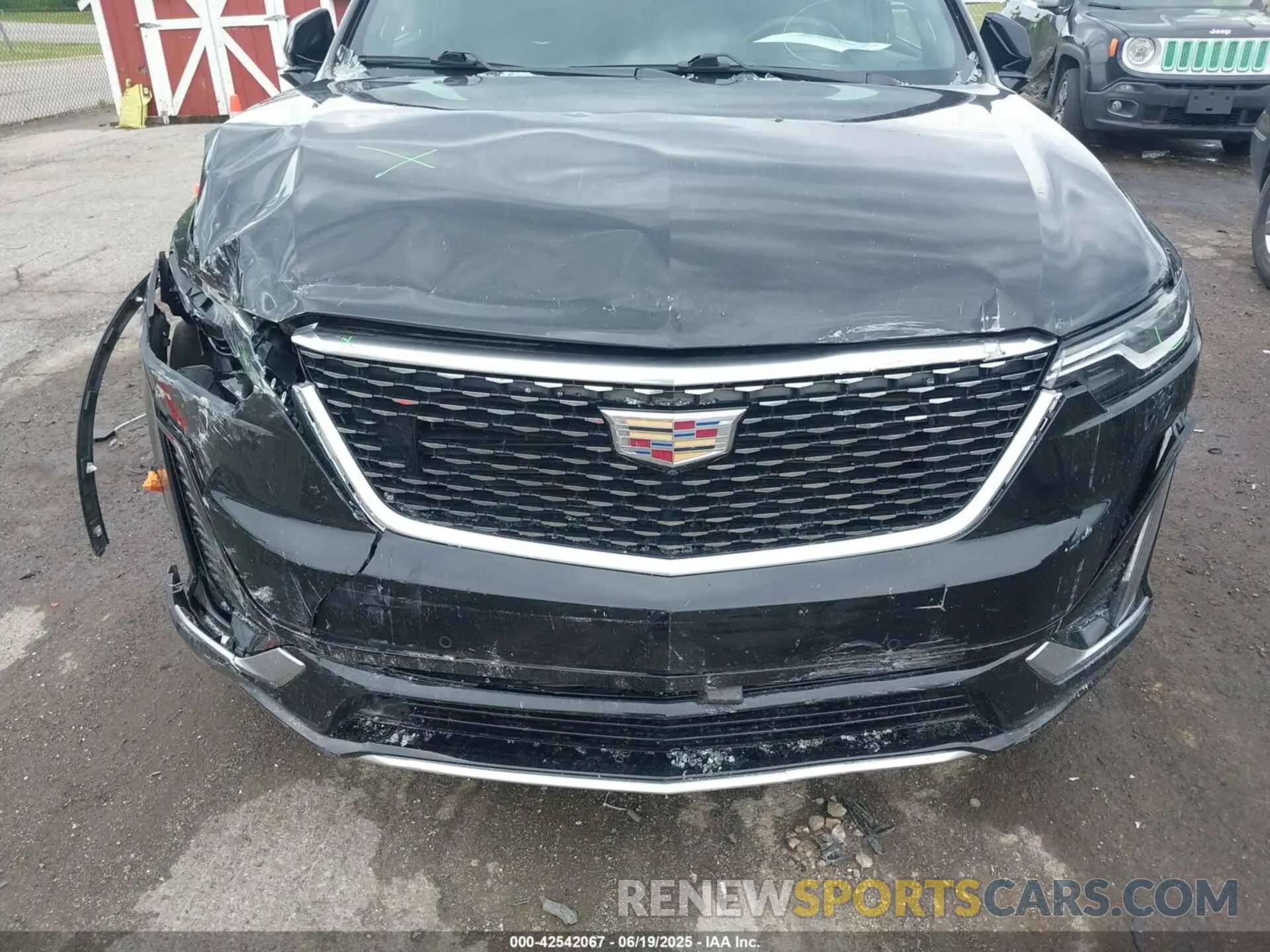 6 fotografías del automóvil dañado 1GYKPDRS6NZ156380 CADILLAC XT6 2022
