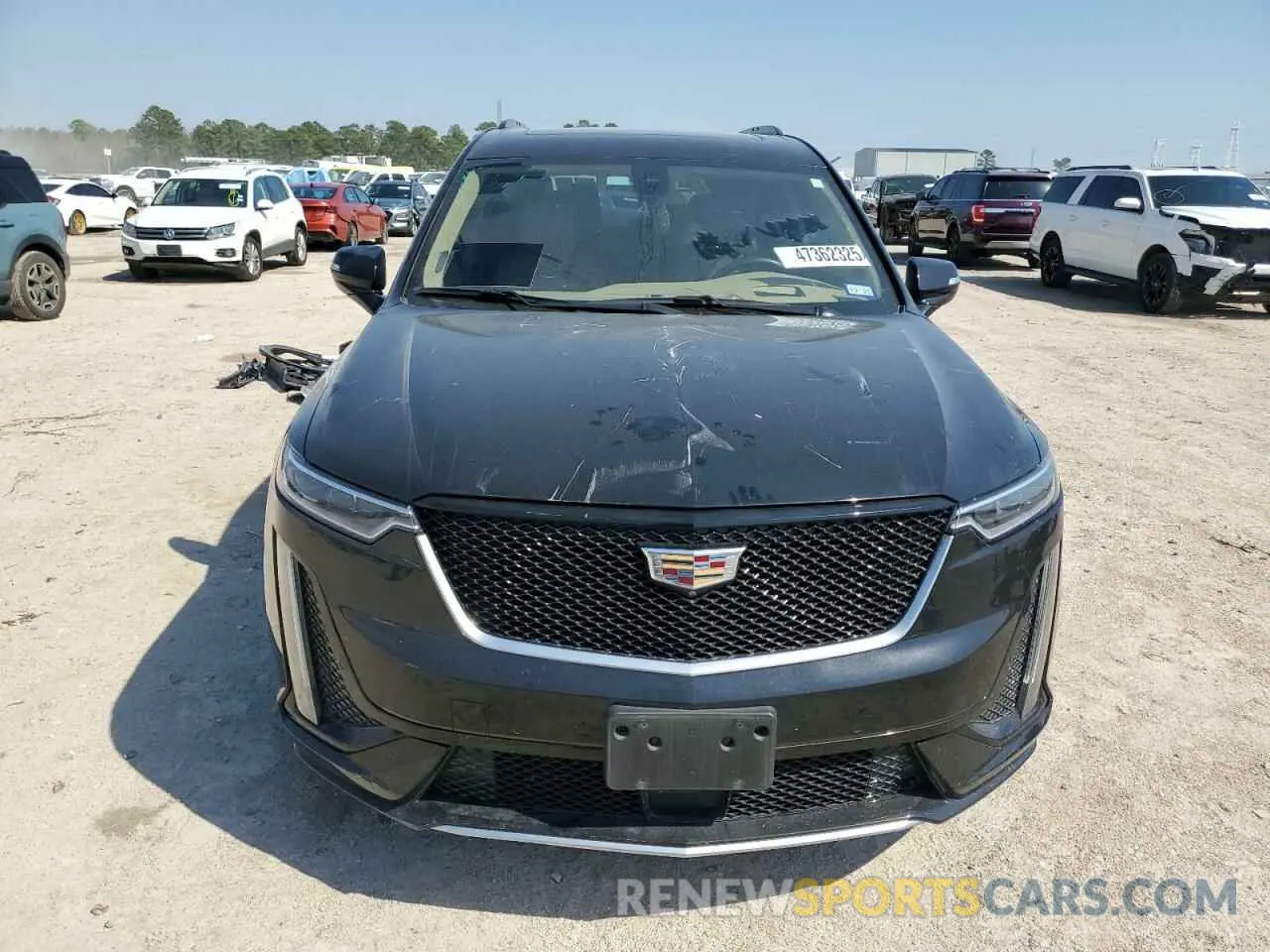 5 fotografías del automóvil dañado 1GYKPHRS0NZ175482 CADILLAC XT6 2022