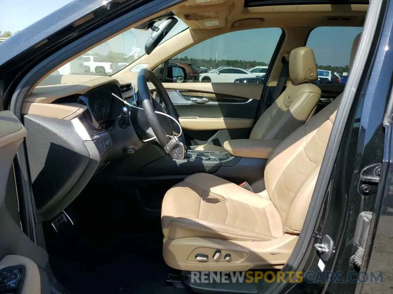 7 fotografías del automóvil dañado 1GYKPHRS0NZ175482 CADILLAC XT6 2022