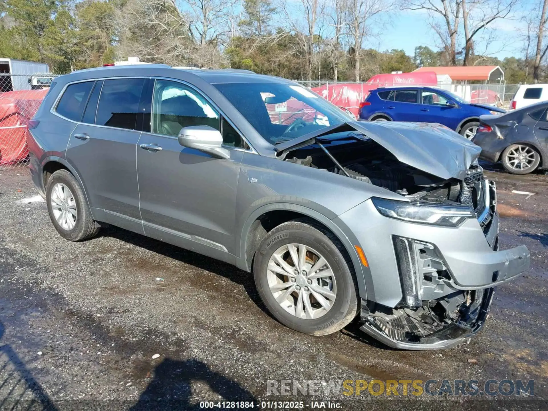 1 fotografías del automóvil dañado 1GYKPAR42PZ220336 CADILLAC XT6 2023