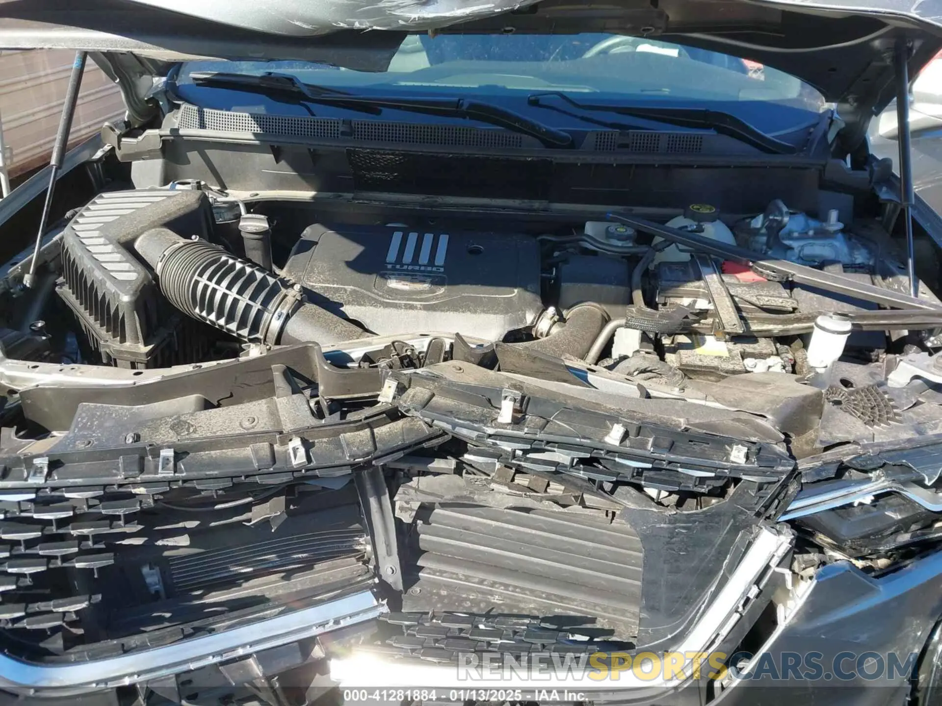 10 fotografías del automóvil dañado 1GYKPAR42PZ220336 CADILLAC XT6 2023