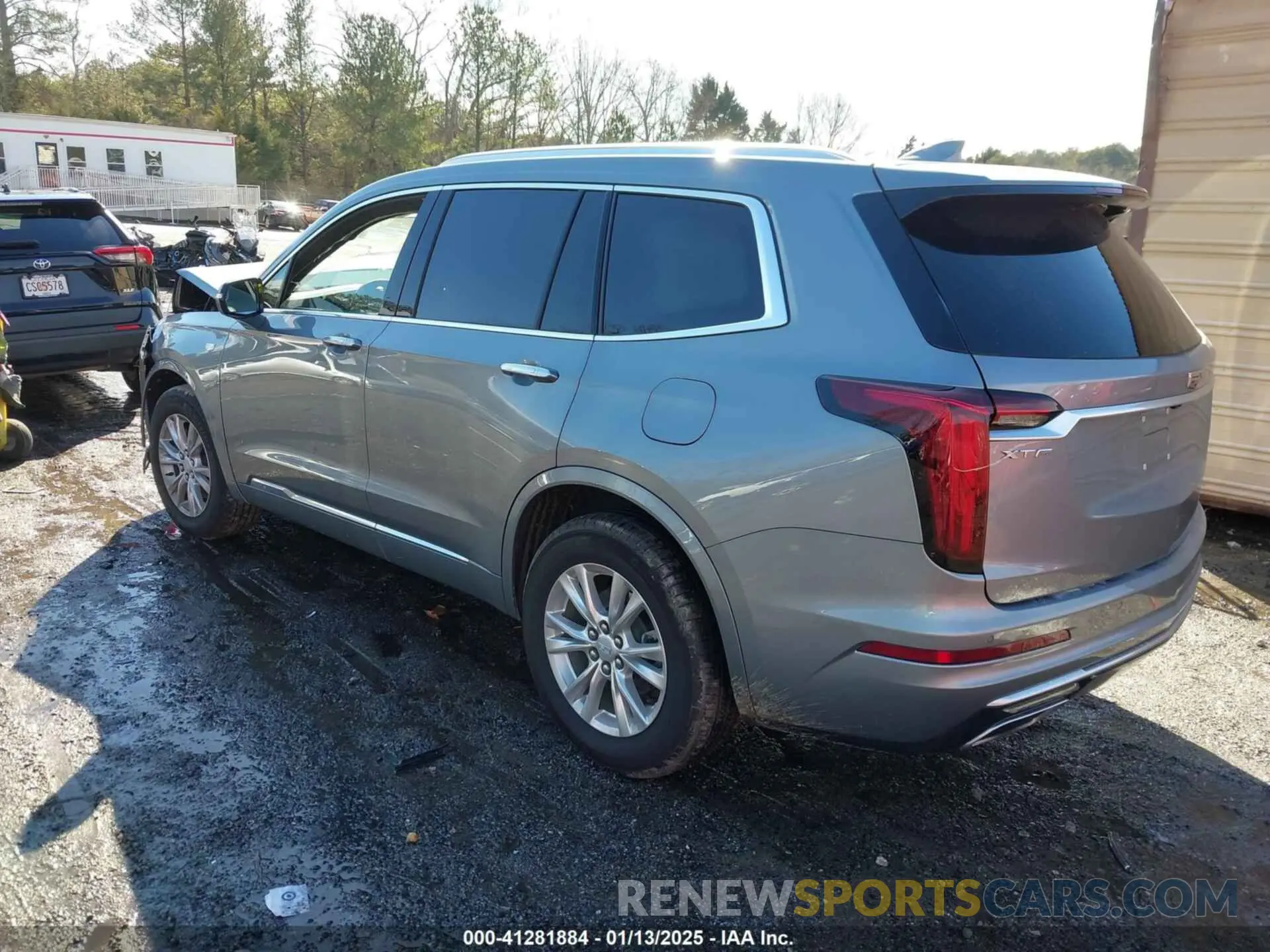 3 fotografías del automóvil dañado 1GYKPAR42PZ220336 CADILLAC XT6 2023