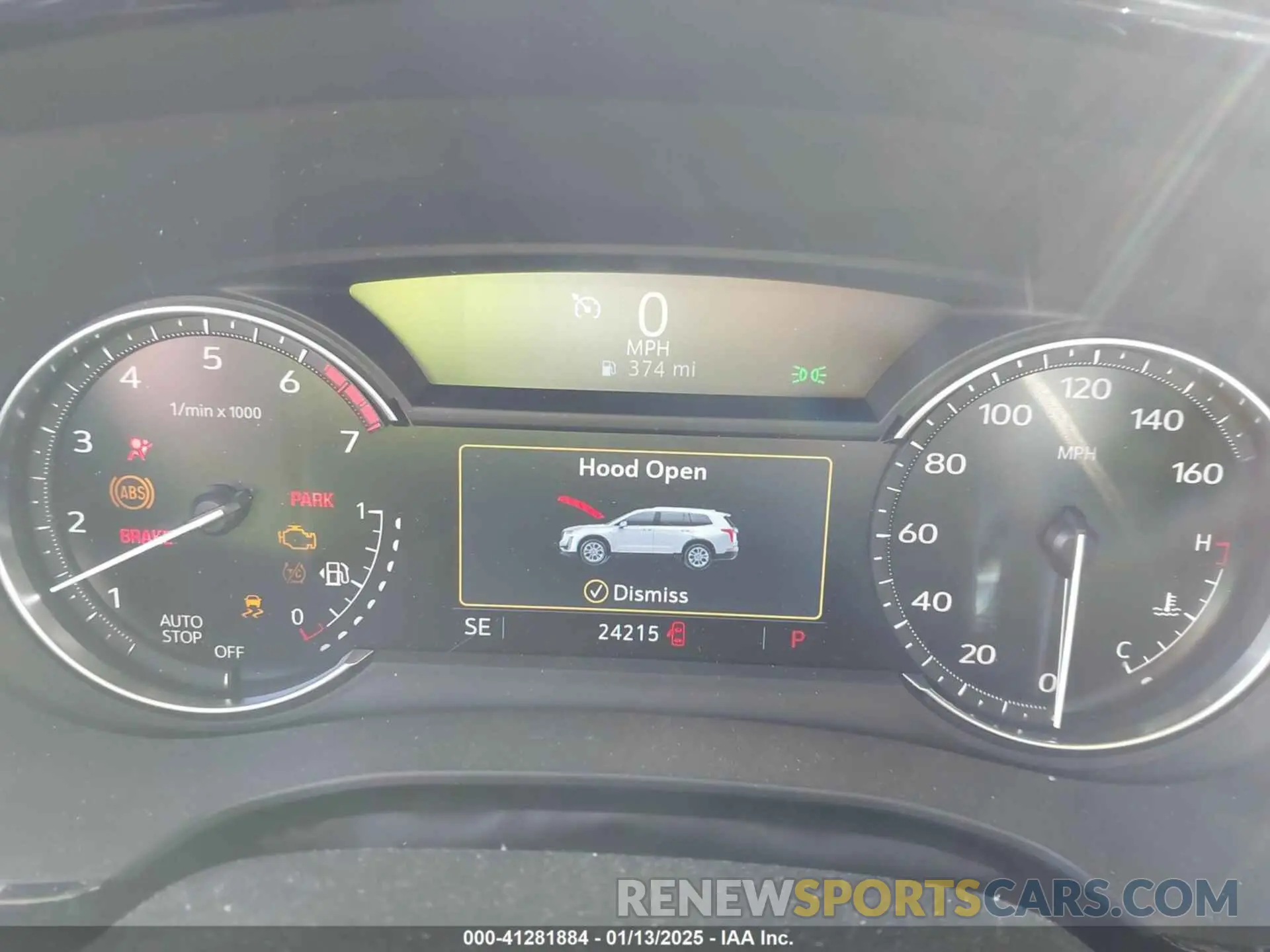 7 fotografías del automóvil dañado 1GYKPAR42PZ220336 CADILLAC XT6 2023