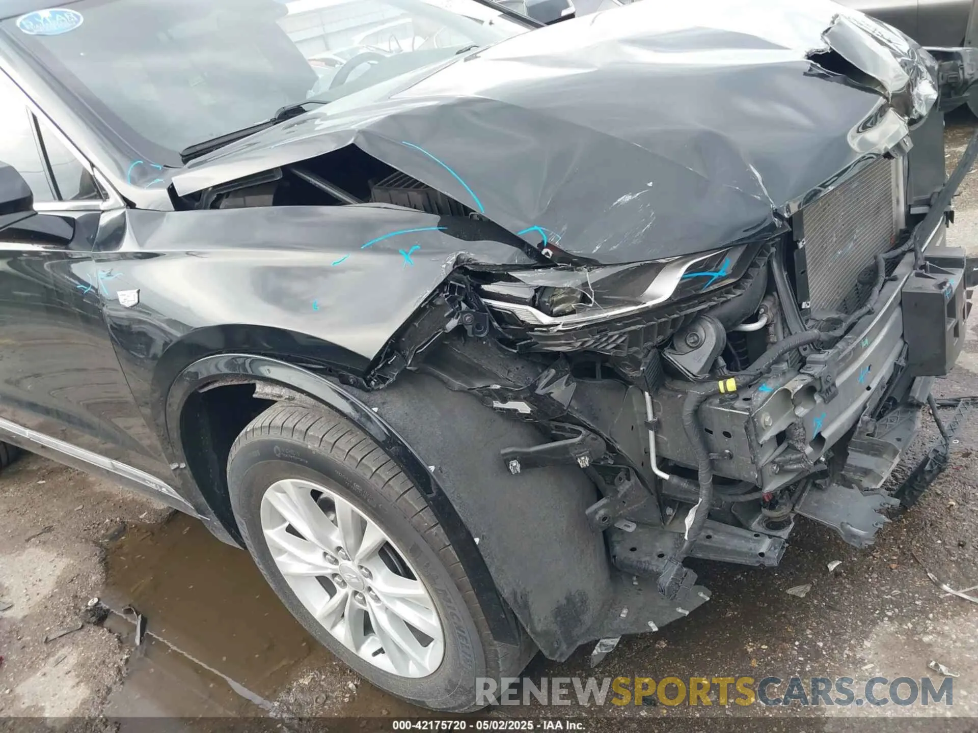 18 fotografías del automóvil dañado 1GYKPAR43PZ147512 CADILLAC XT6 2023