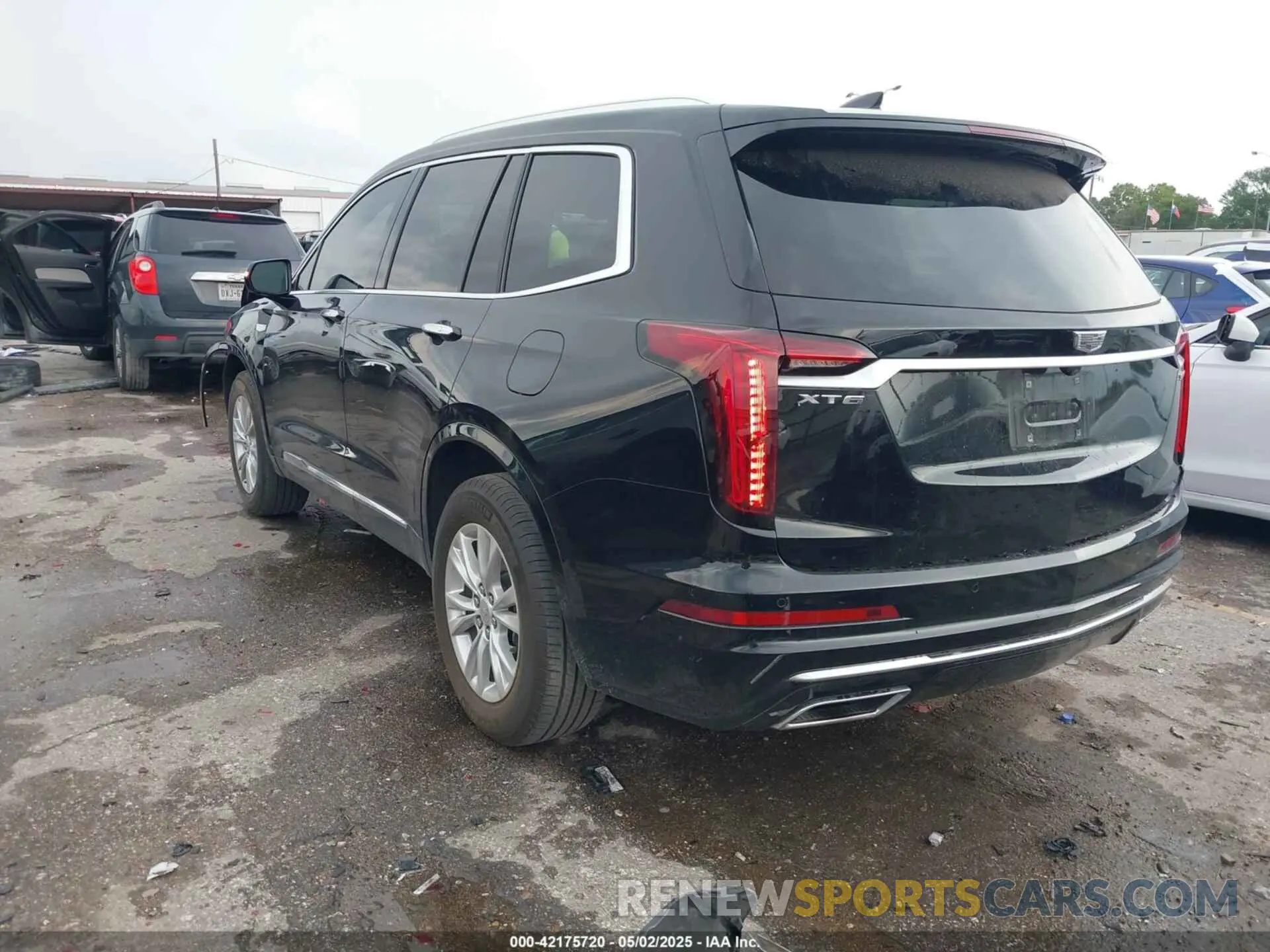 3 fotografías del automóvil dañado 1GYKPAR43PZ147512 CADILLAC XT6 2023