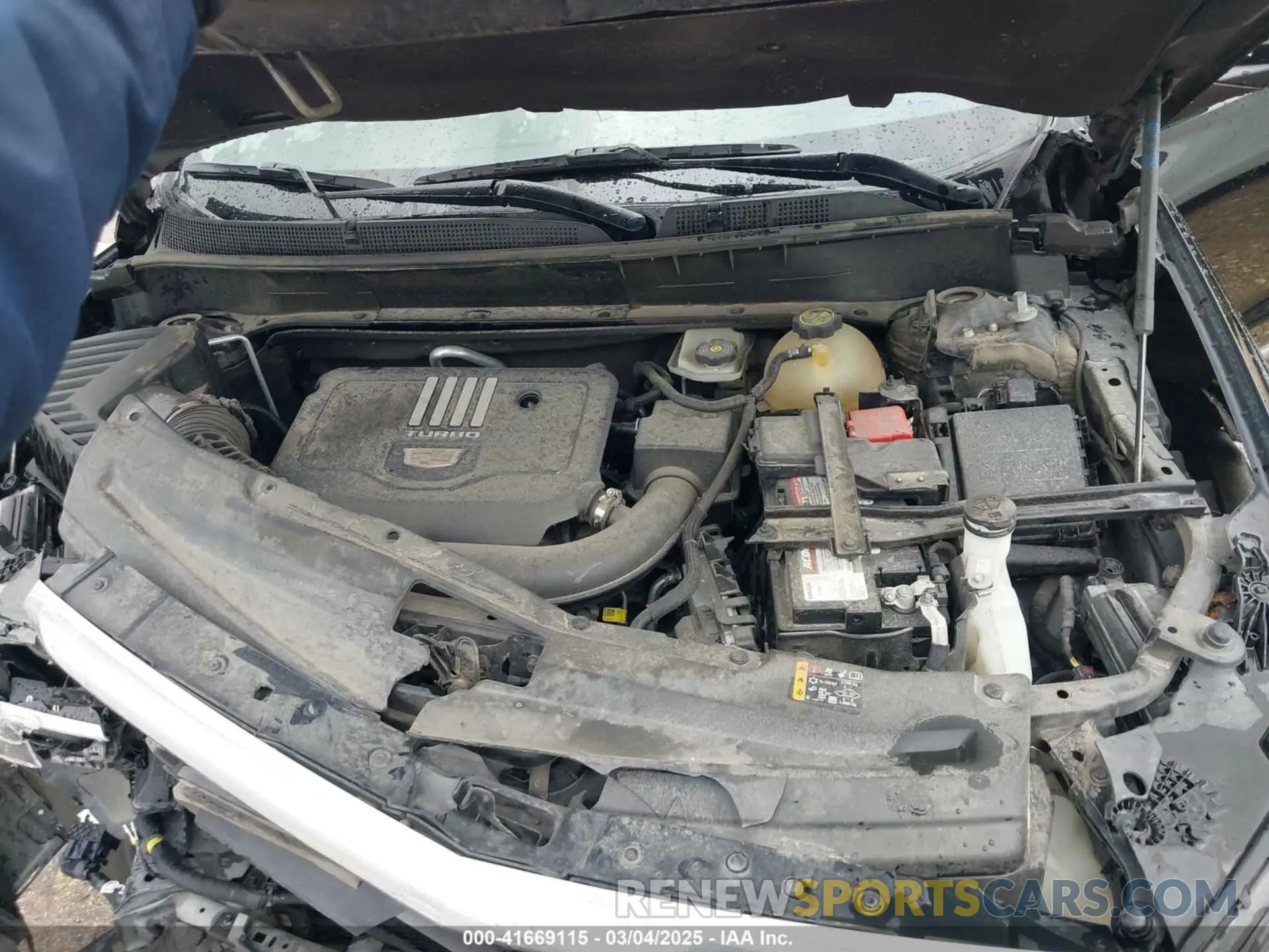 10 fotografías del automóvil dañado 1GYKPAR44PZ114020 CADILLAC XT6 2023