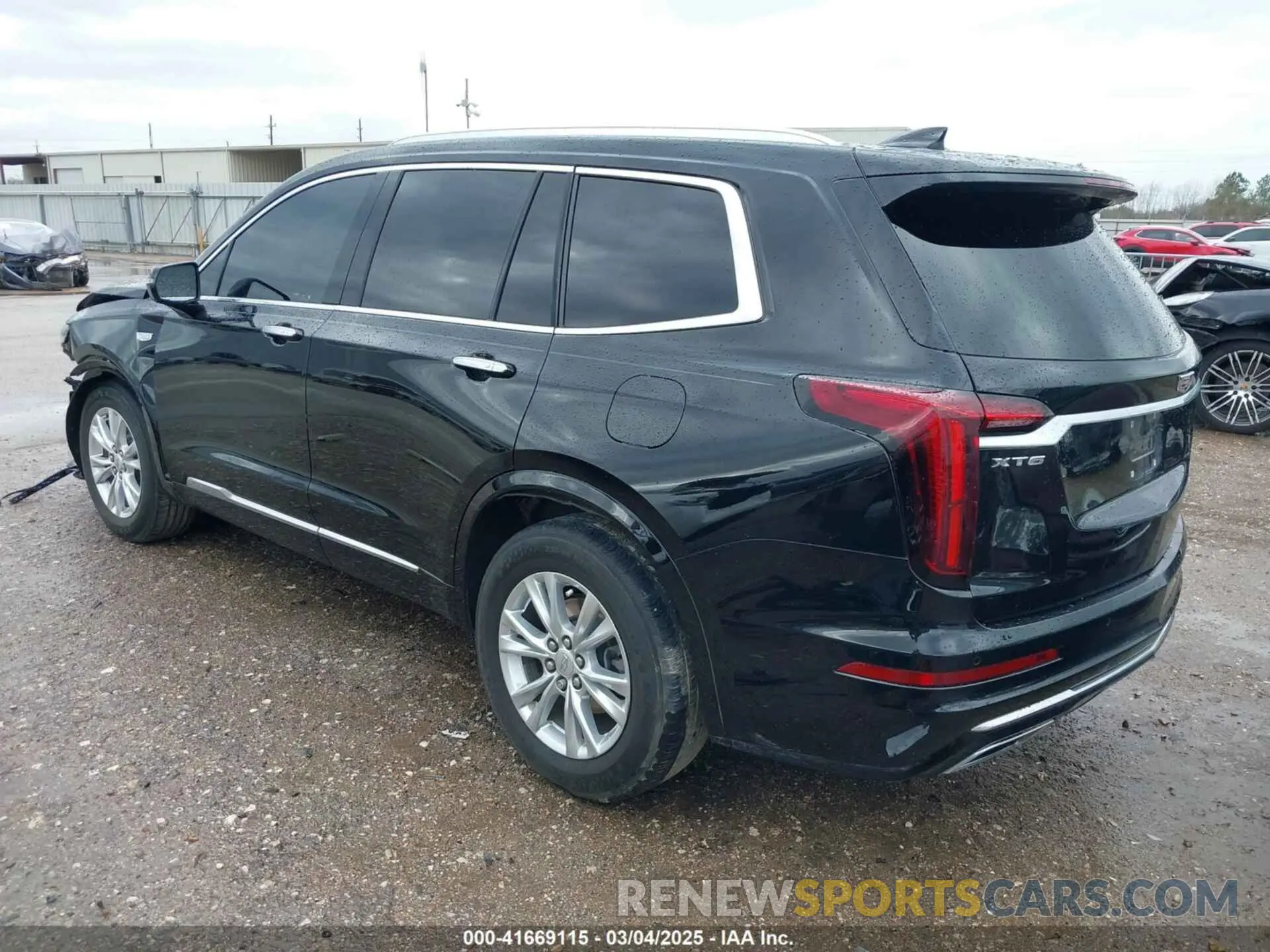 3 fotografías del automóvil dañado 1GYKPAR44PZ114020 CADILLAC XT6 2023